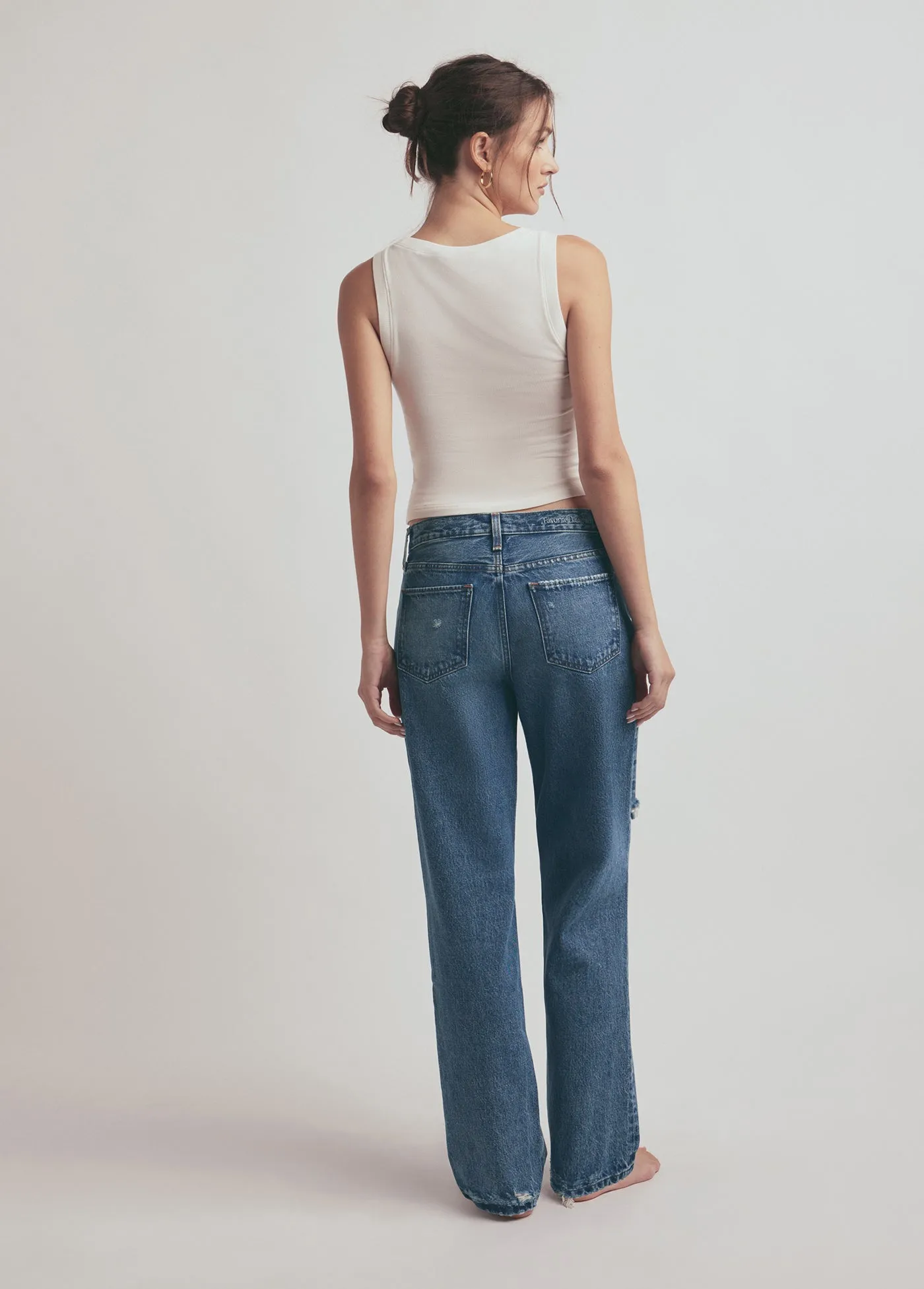 THE TOMMY LOW SLUNG STRAIGHT sold by Favorite Daughter product image thumbnail 4