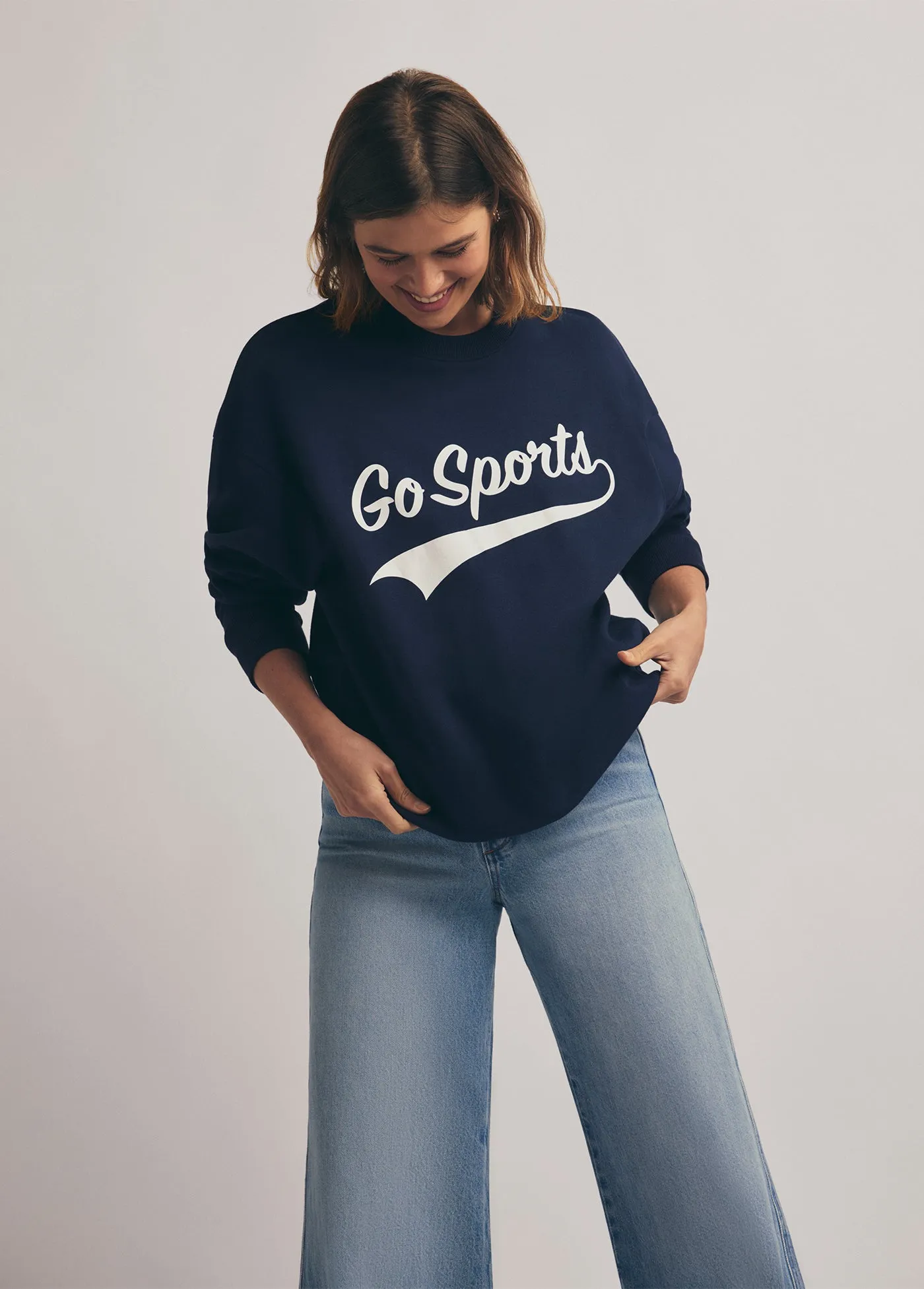 GO SPORTS SWEATSHIRT sold by Favorite Daughter product image thumbnail 2