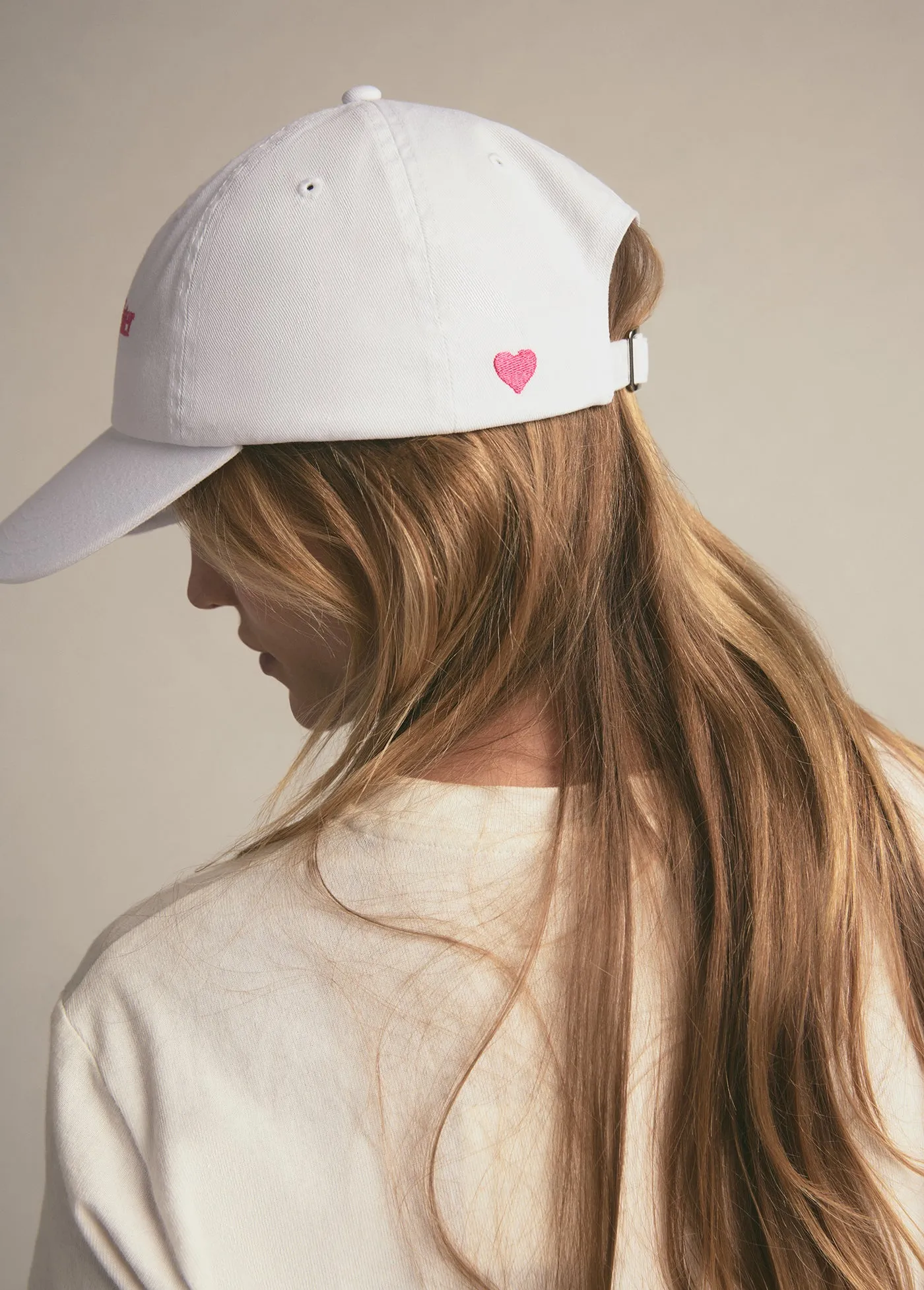 CLASSIC LOGO BASEBALL HEART HAT sold by Favorite Daughter product image thumbnail 2