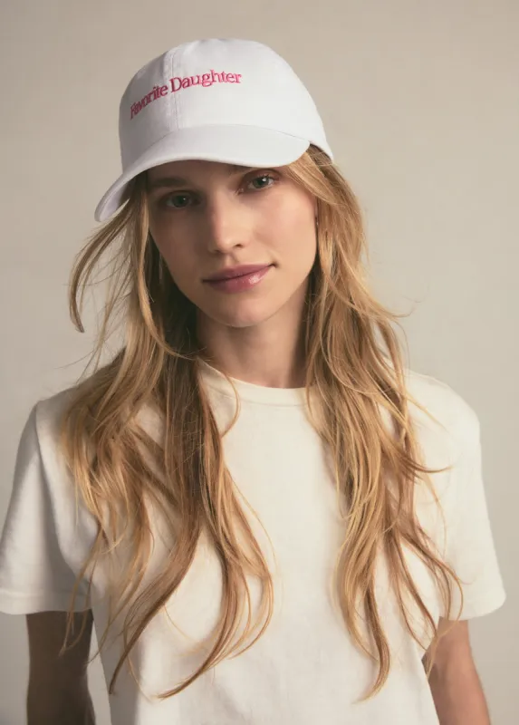 CLASSIC LOGO BASEBALL HEART HAT sold by Favorite Daughter