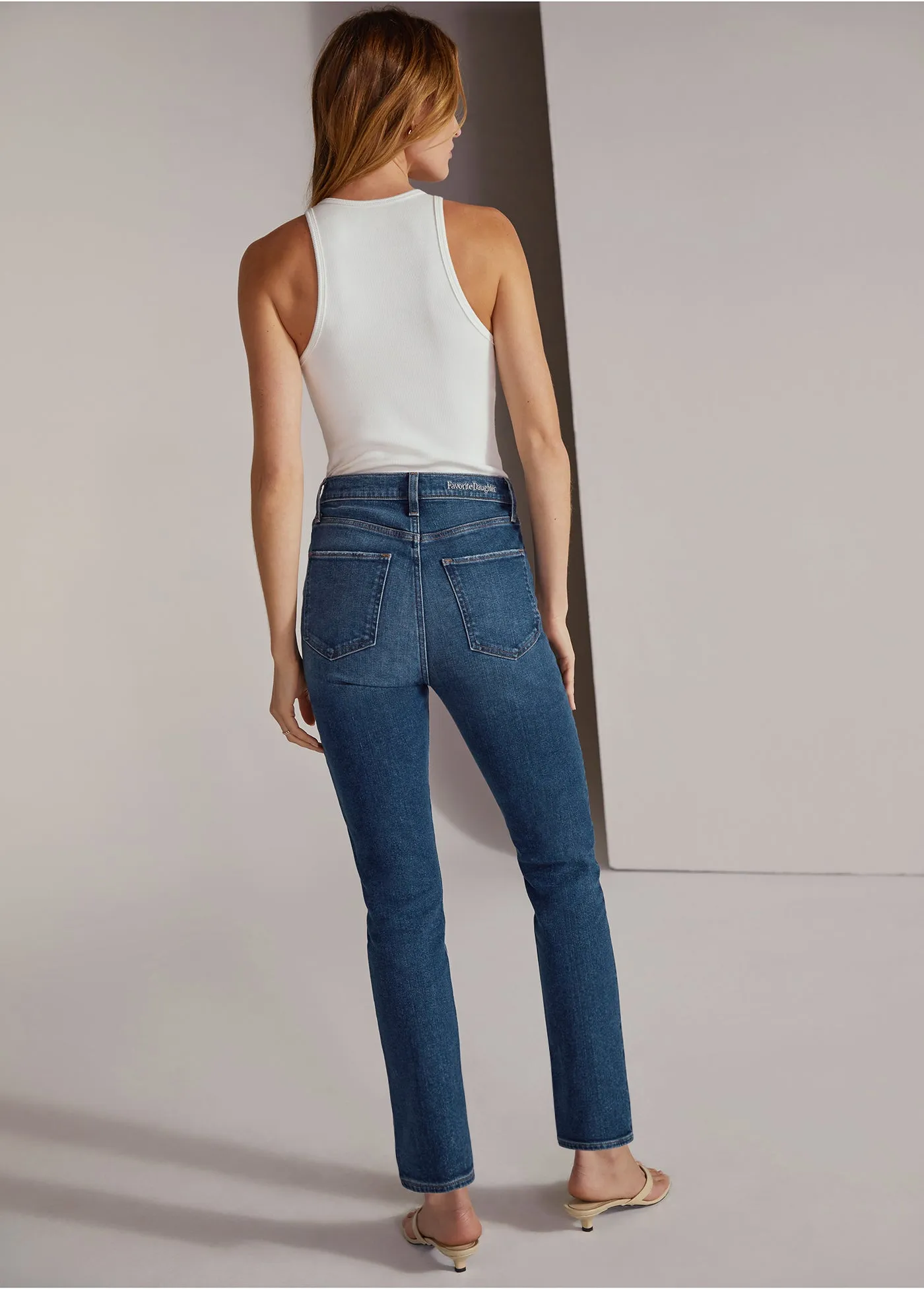 THE VALENTINA SUPER HIGH RISE CIGARETTE ANKLE sold by Favorite Daughter product image thumbnail 4