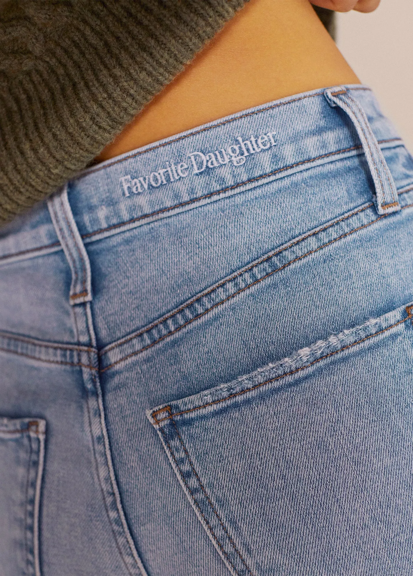 THE VALENTINA SUPER HIGH RISE CIGARETTE ANKLE sold by Favorite Daughter product image thumbnail 4