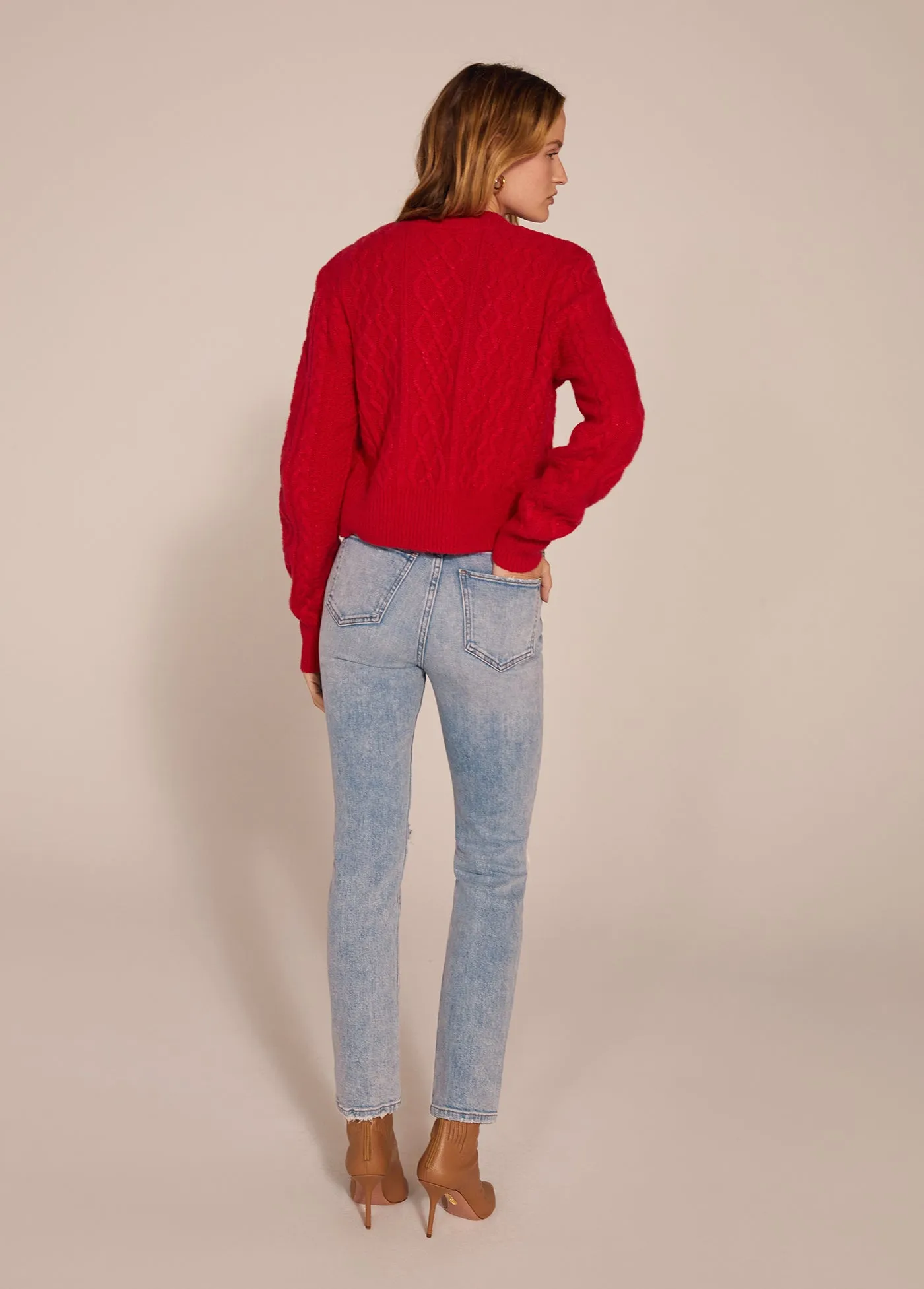 THE VALENTINA SUPER HIGH RISE CIGARETTE ANKLE sold by Favorite Daughter product image thumbnail 3