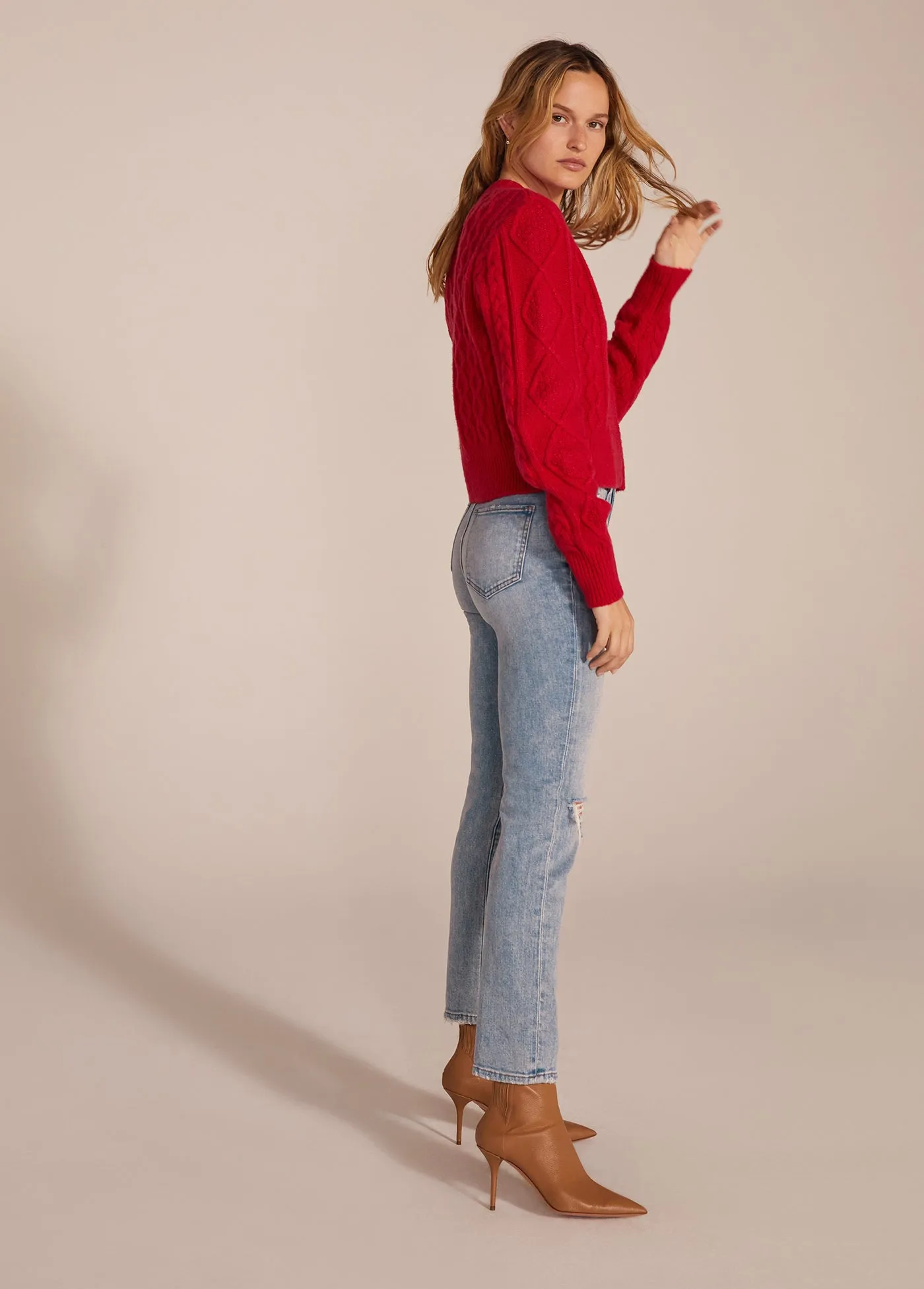 THE VALENTINA SUPER HIGH RISE CIGARETTE ANKLE sold by Favorite Daughter product image thumbnail 2