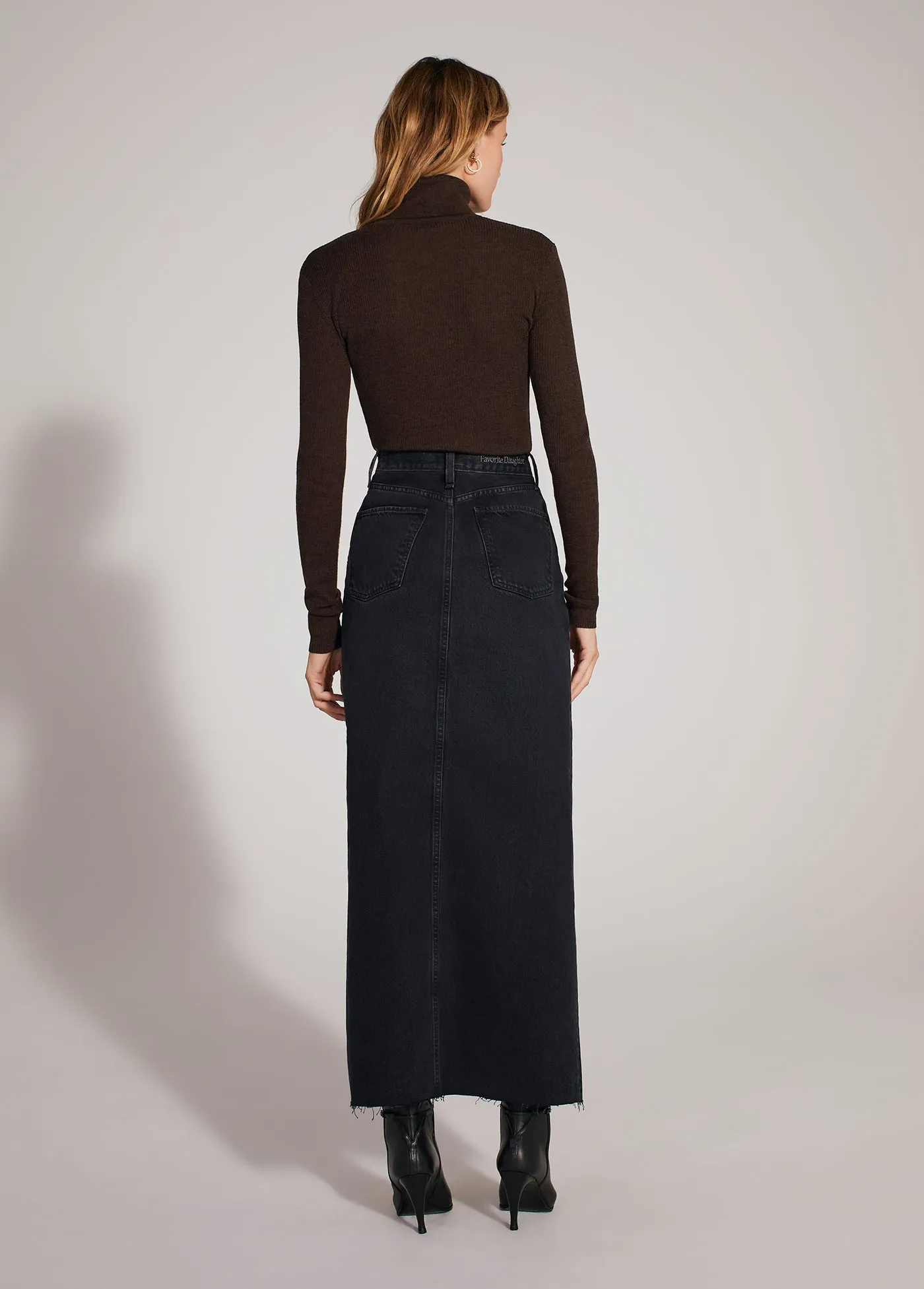 THE SADIE HIGH RISE MAXI A-LINE SKIRT sold by Favorite Daughter product image thumbnail 4