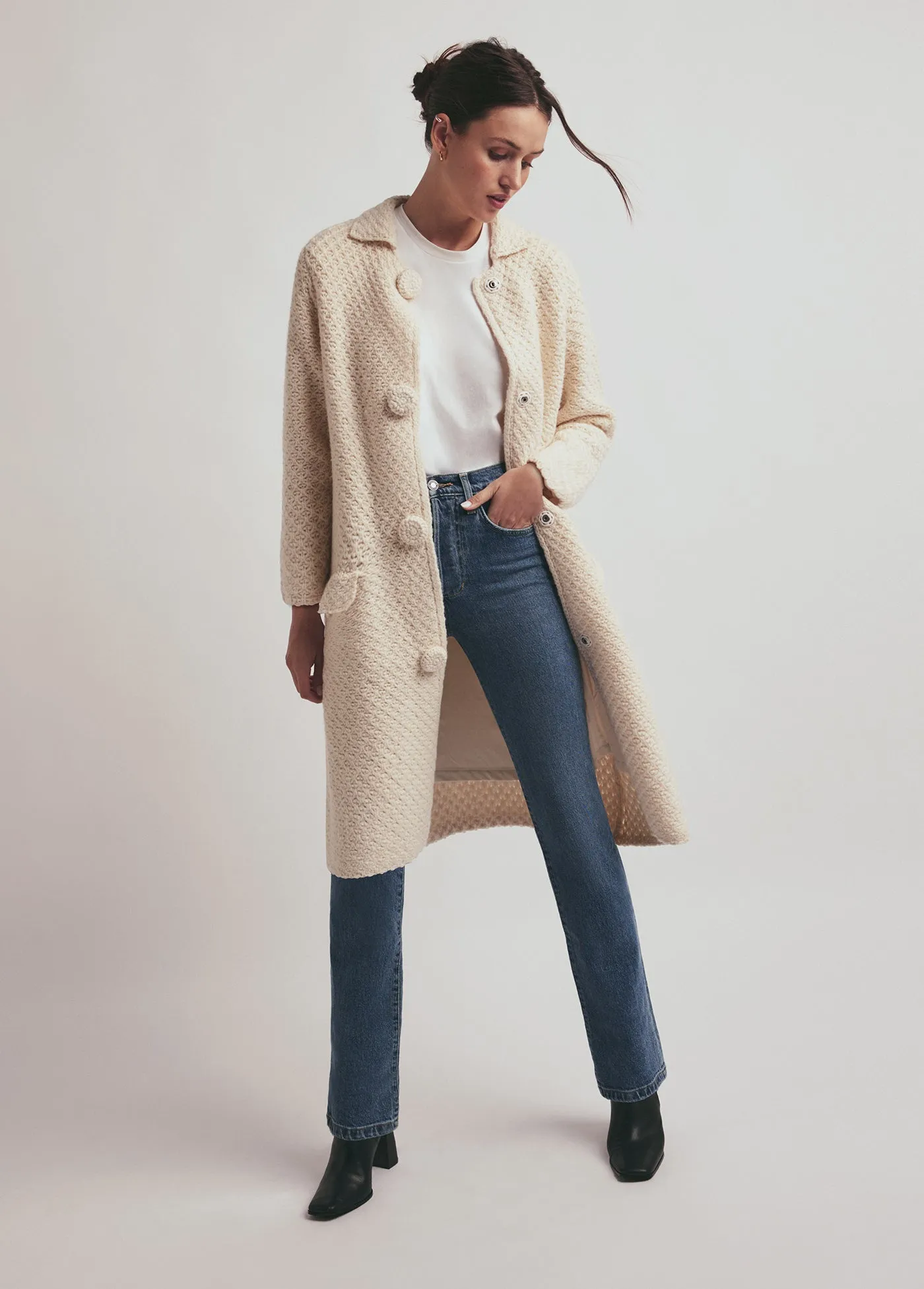 THE CROCHET COAT sold by Favorite Daughter product image thumbnail 3