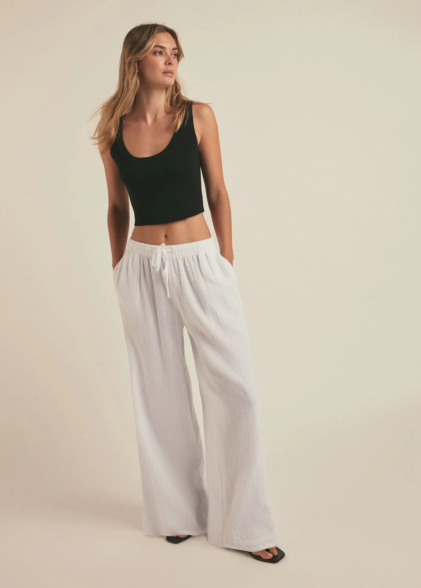 THE SLIP IT ON PANT sold by Favorite Daughter product image thumbnail 4