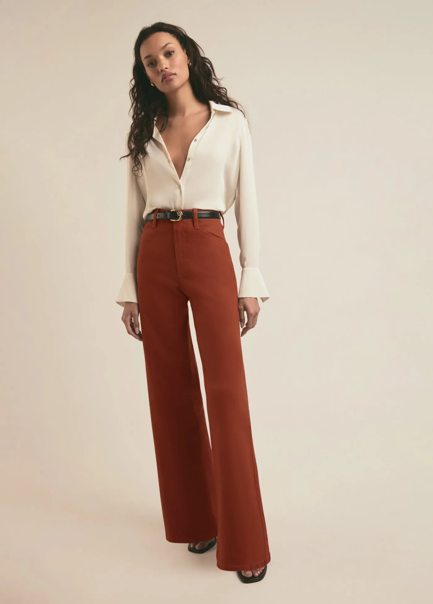 THE COATED MISCHA WIDE LEG sold by Favorite Daughter product image thumbnail 2