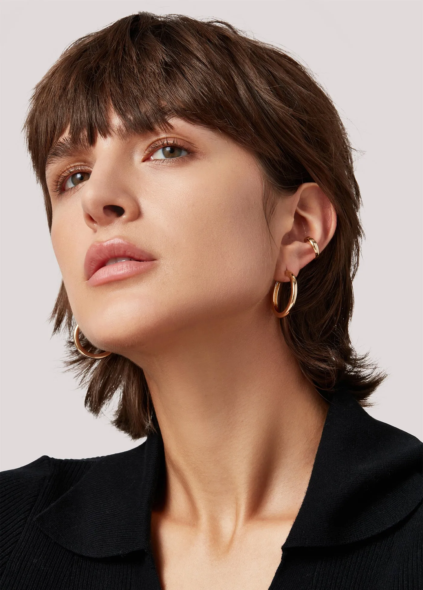 JENNY BIRD X FAVORITE DAUGHTER HOOPS SET LARGE sold by Favorite Daughter