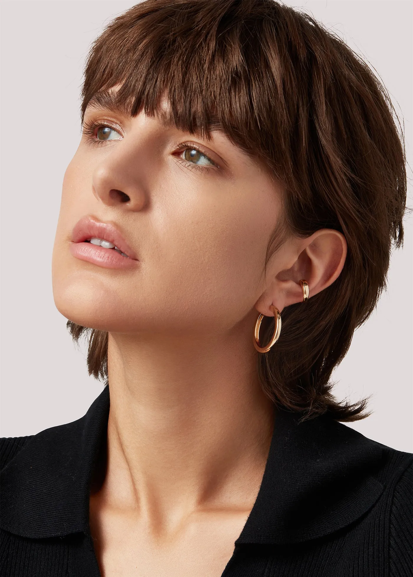 JENNY BIRD X FAVORITE DAUGHTER HOOPS SET LARGE sold by Favorite Daughter product image thumbnail 5