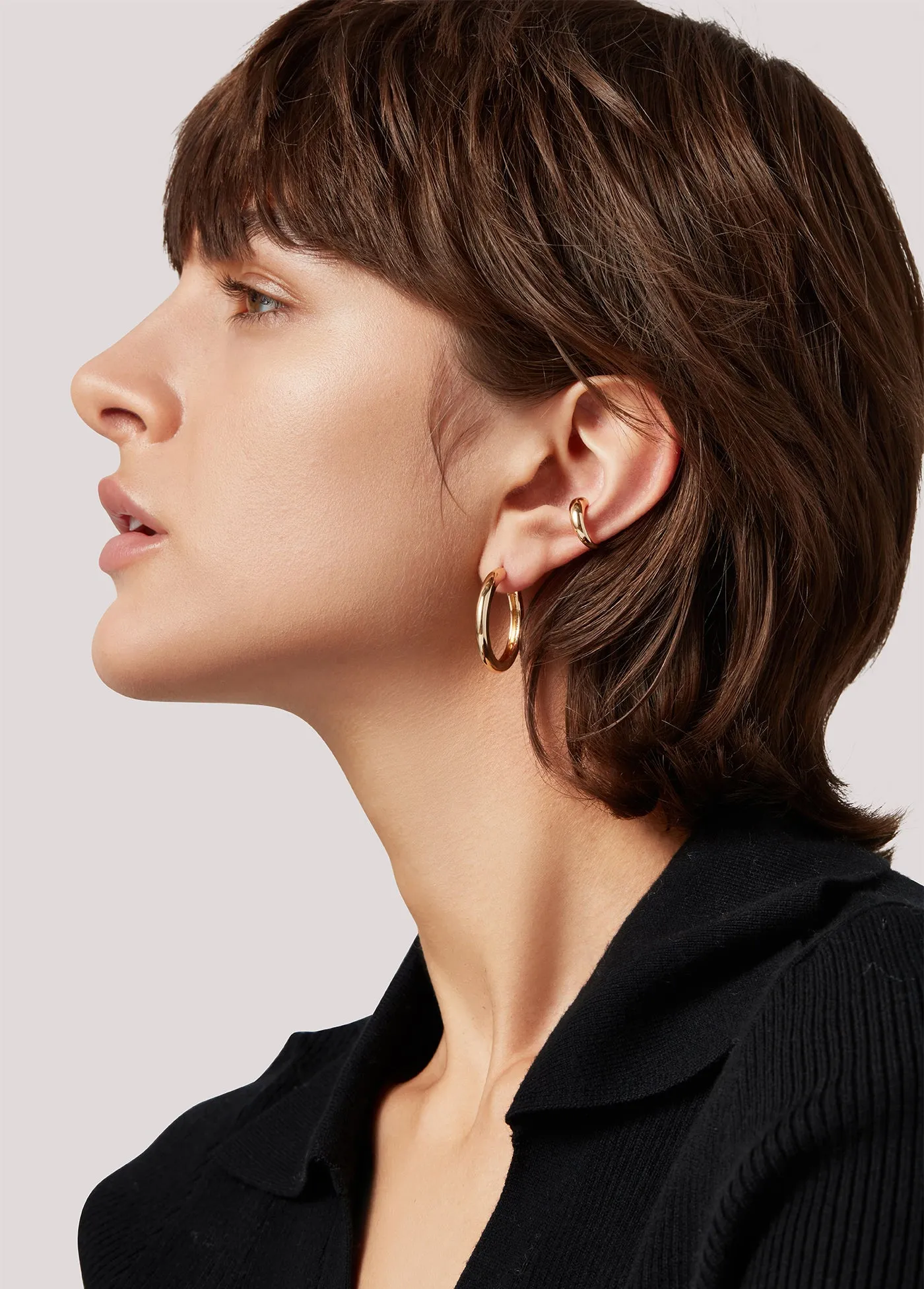 JENNY BIRD X FAVORITE DAUGHTER HOOPS SET LARGE sold by Favorite Daughter product image thumbnail 4