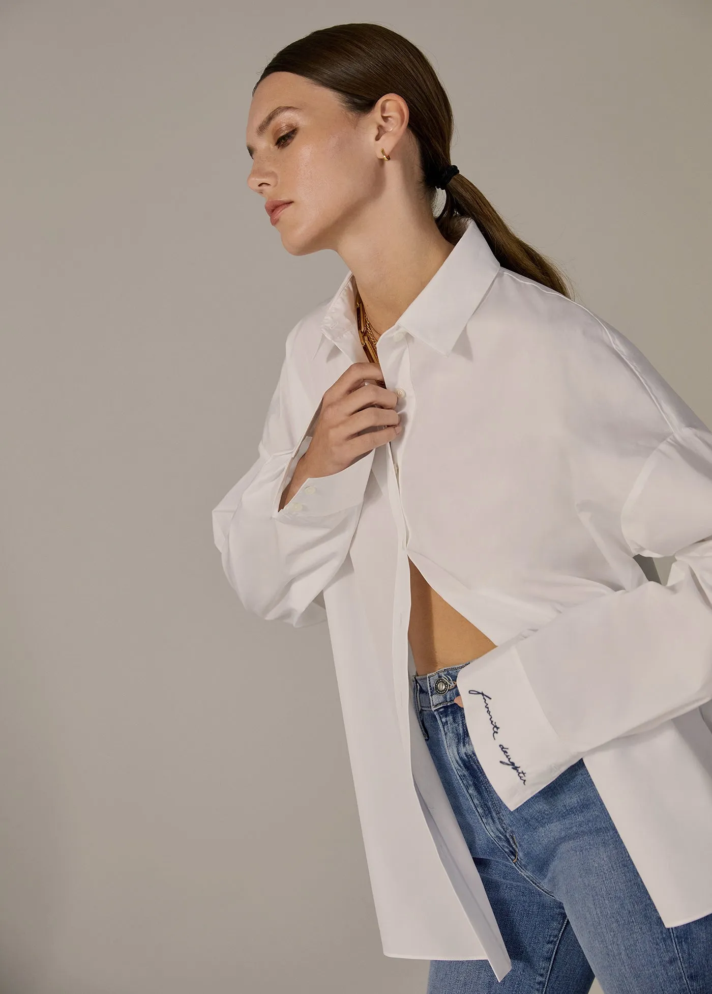 THE EX-BOYFRIEND SHIRT sold by Favorite Daughter product image thumbnail 3