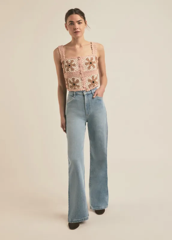 THE MISCHA SUPER HIGH RISE WIDE LEG sold by Favorite Daughter