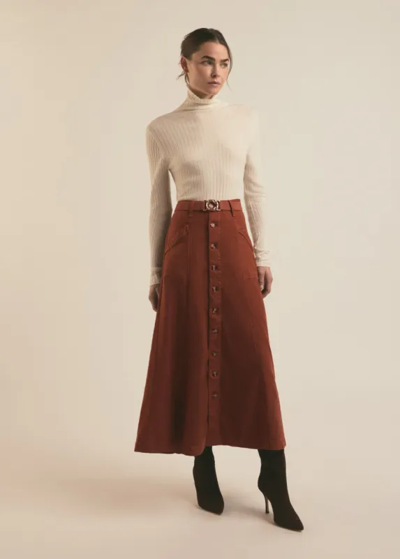 THE LILA SKIRT sold by Favorite Daughter
