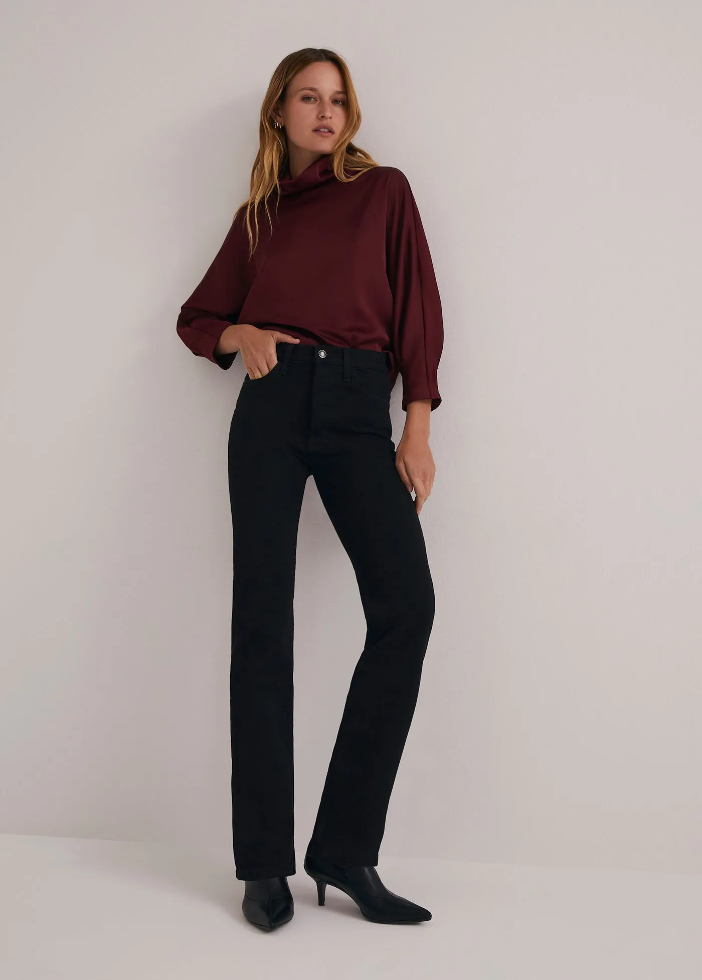 THE VIVI HIGH RISE LONG STRAIGHT sold by Favorite Daughter product image thumbnail 2