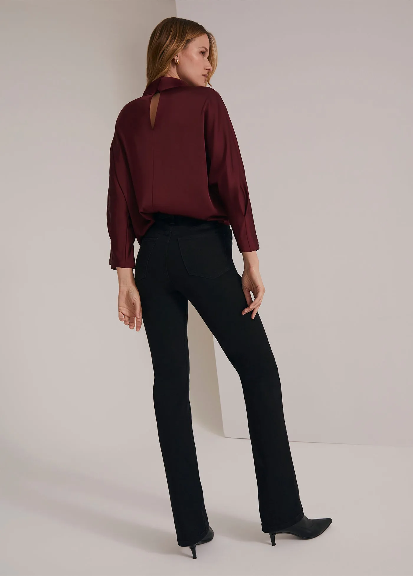 THE VIVI HIGH RISE LONG STRAIGHT sold by Favorite Daughter product image thumbnail 4