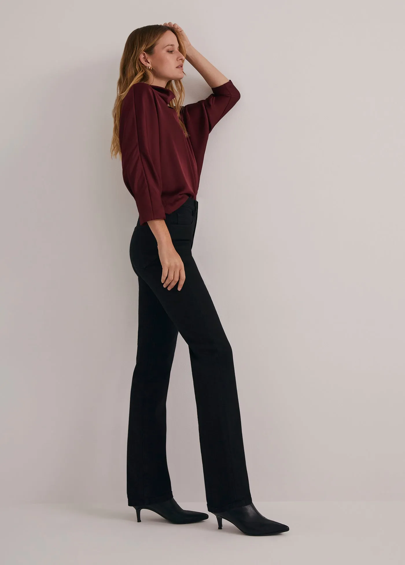 THE VIVI HIGH RISE LONG STRAIGHT sold by Favorite Daughter product image thumbnail 3