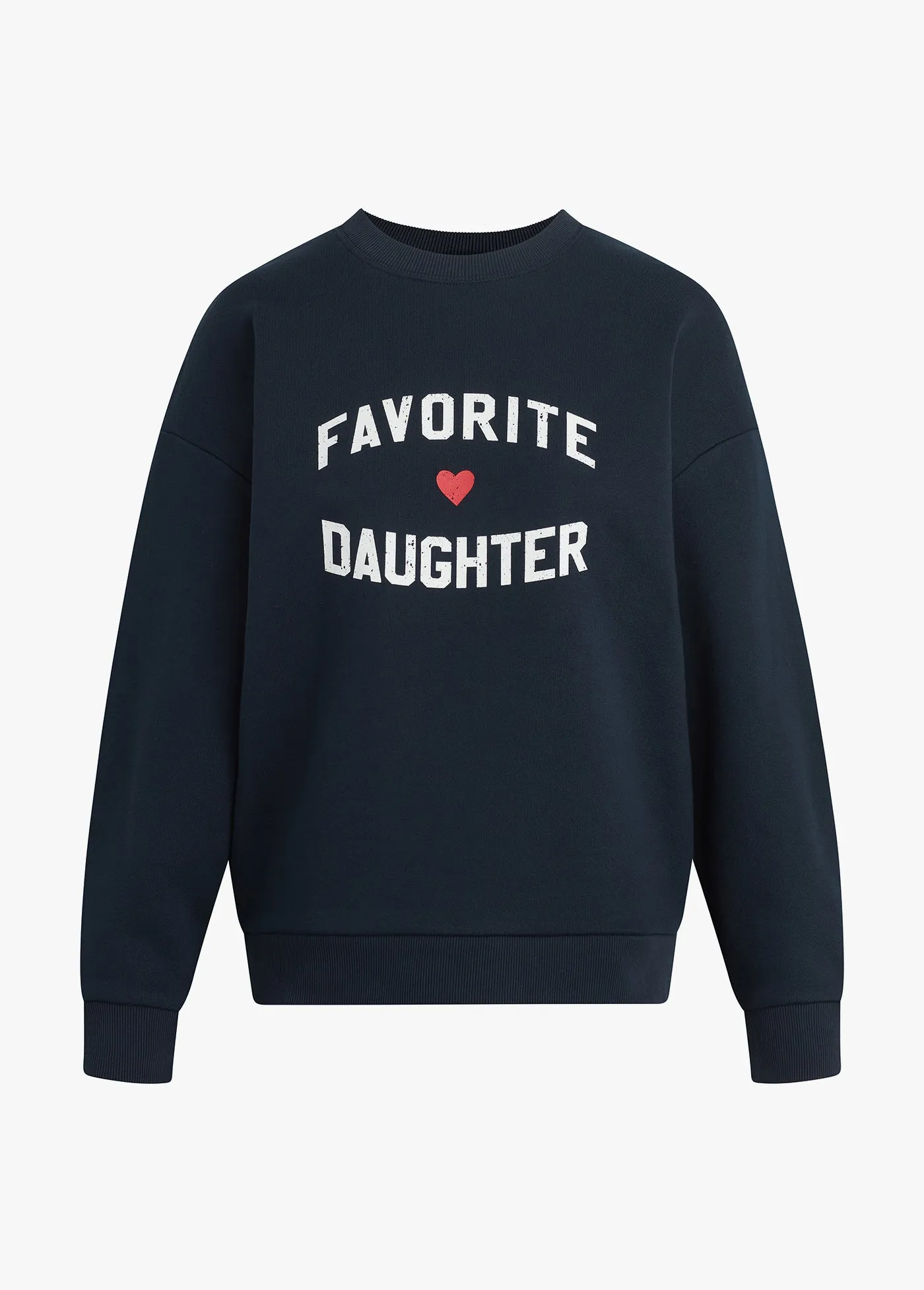 FAVORITE DAUGHTER HEART LOGO SWEATSHIRT sold by Favorite Daughter product image thumbnail 4