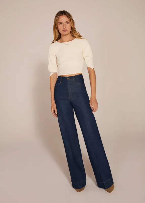 THE MISCHA SUPER HIGH RISE WIDE LEG sold by Favorite Daughter