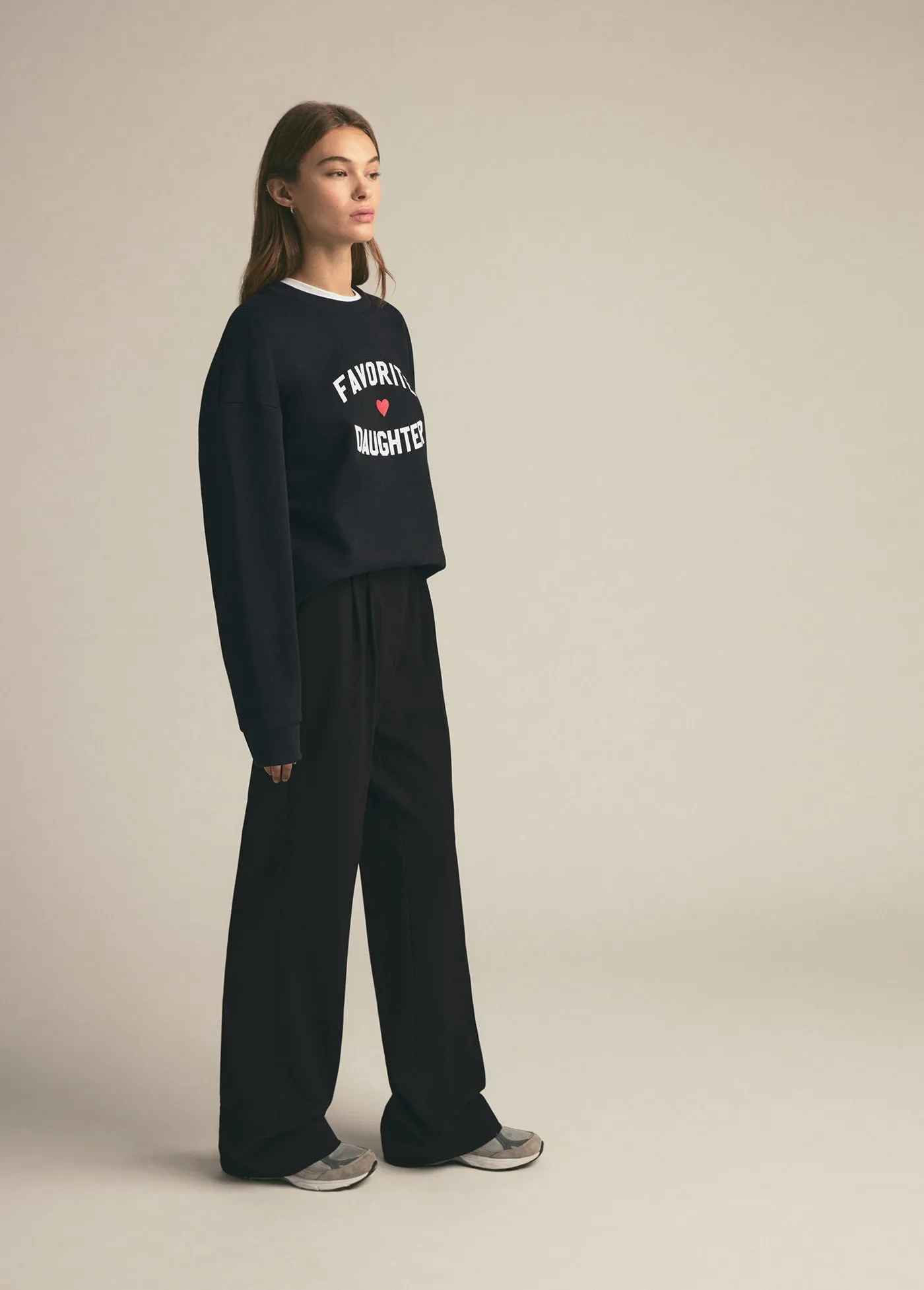 FAVORITE DAUGHTER HEART LOGO SWEATSHIRT sold by Favorite Daughter product image thumbnail 2