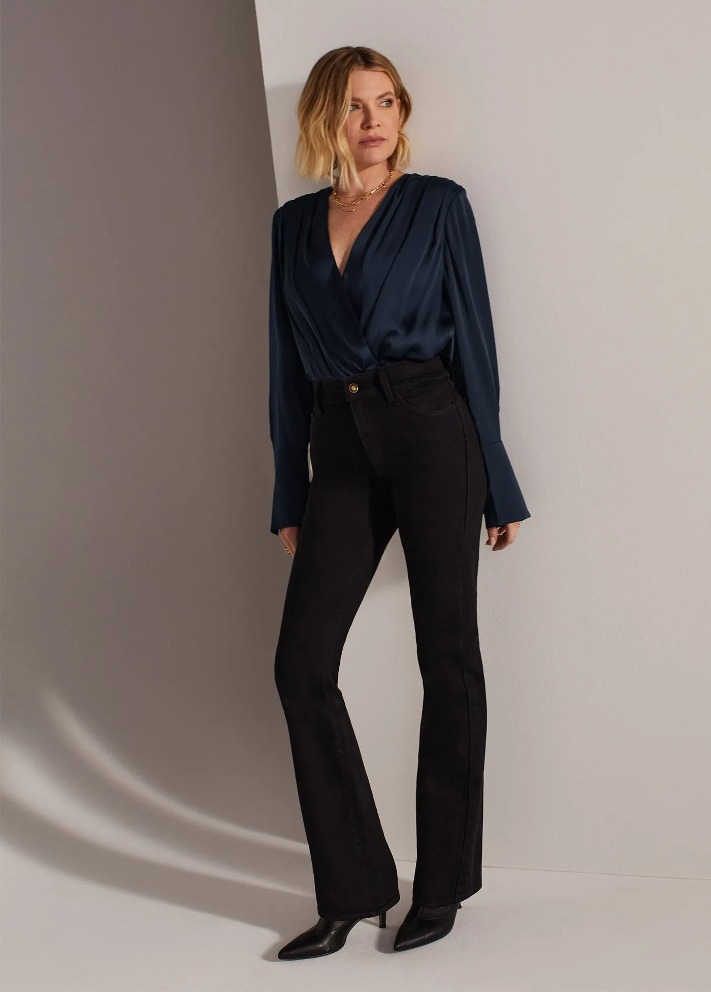 THE SHORTIE VALENTINA SUPER HIGH RISE MINI BOOT sold by Favorite Daughter product image thumbnail 2