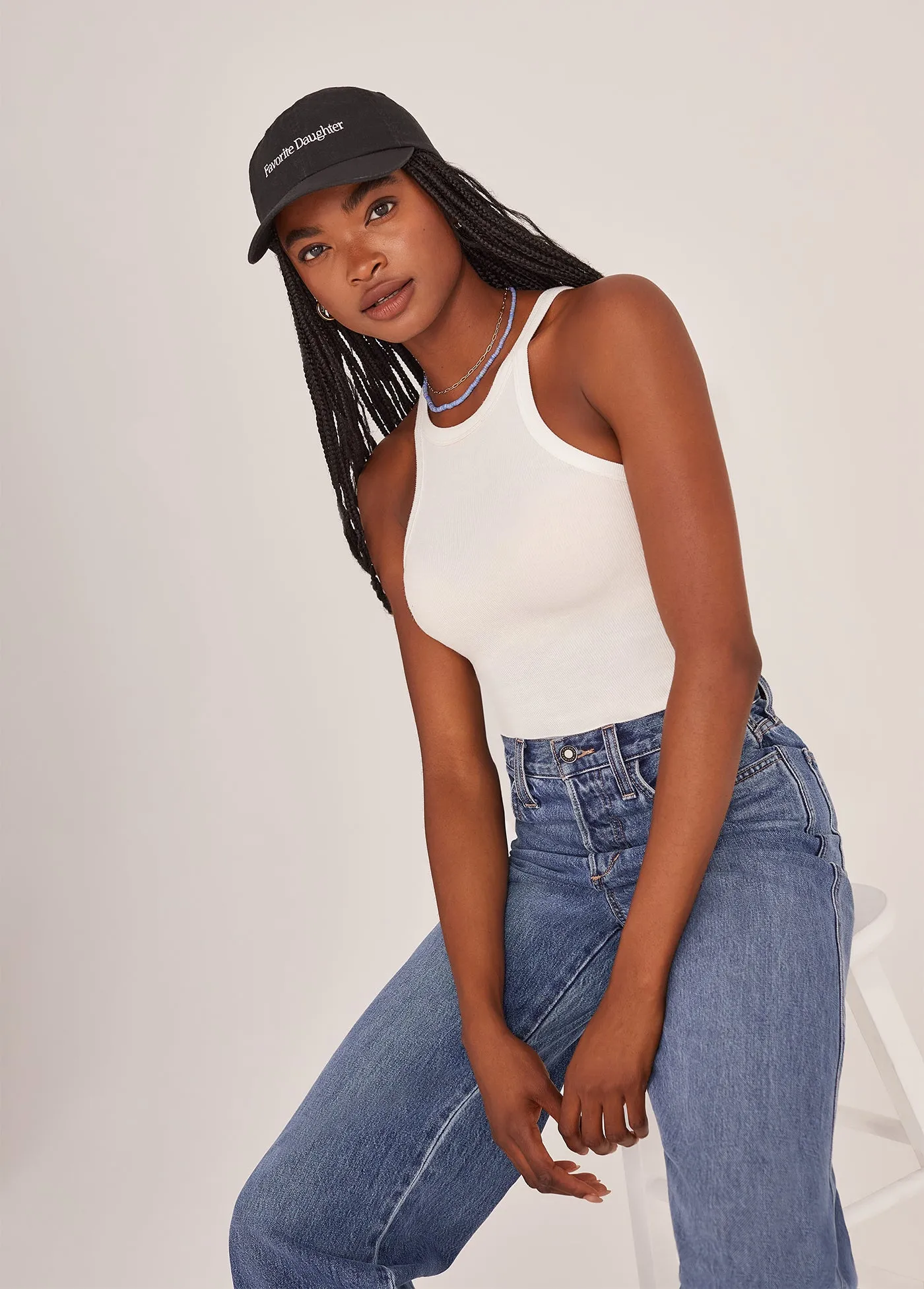 CLASSIC LOGO BASEBALL HAT sold by Favorite Daughter