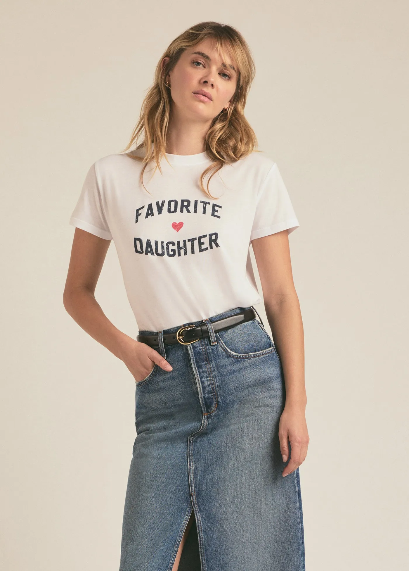 THE FAVORITE DAUGHTER TEE sold by Favorite Daughter