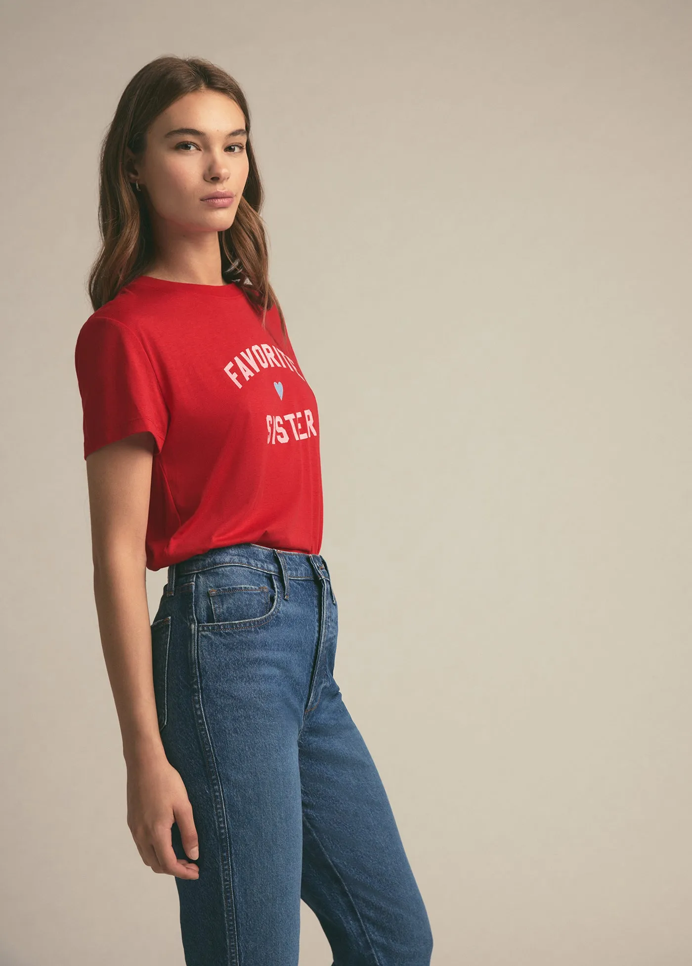 THE FAVORITE SISTER TEE sold by Favorite Daughter product image thumbnail 4