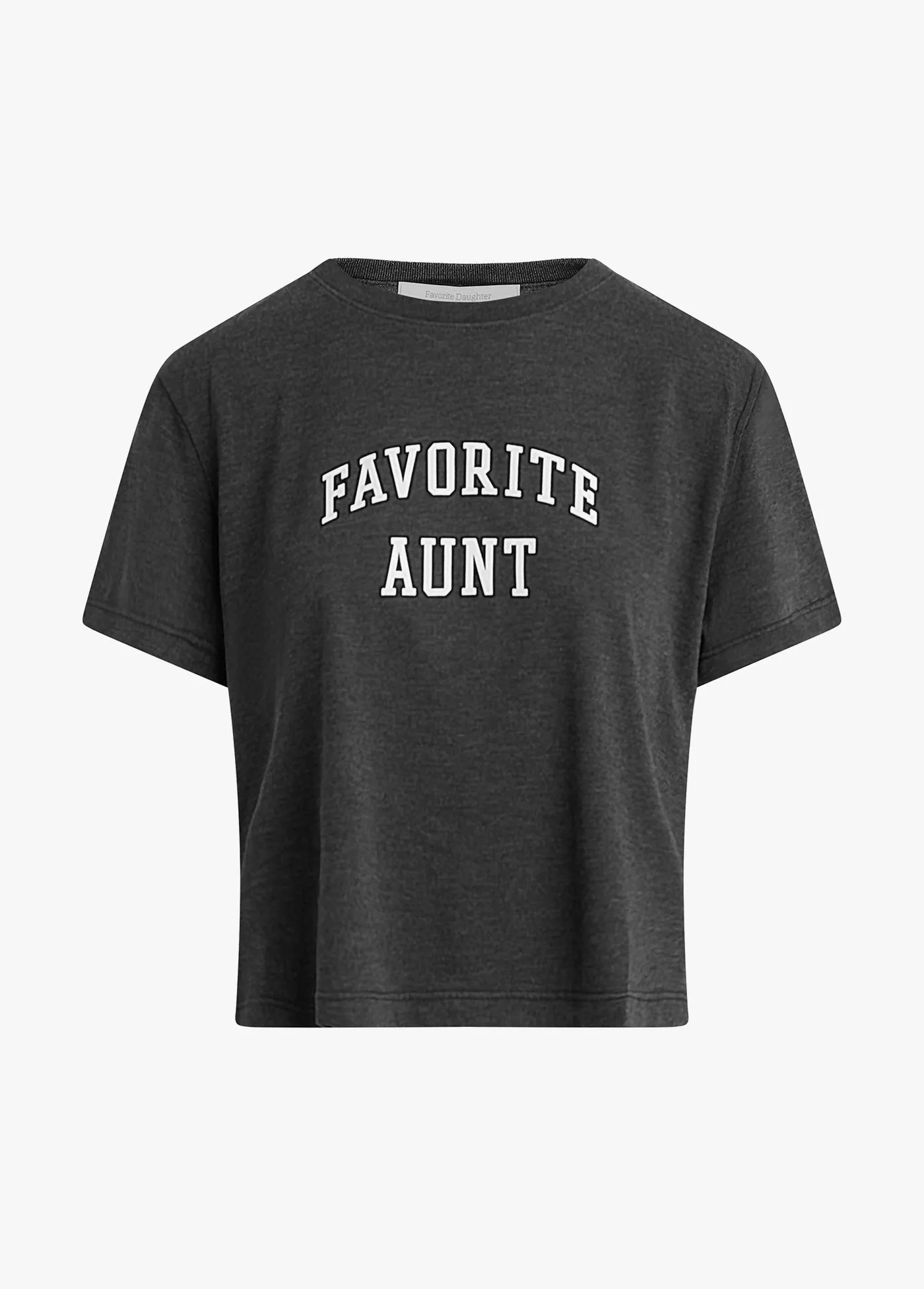 FAVORITE AUNT CROPPED COLLEGIATE TEE sold by Favorite Daughter product image thumbnail 4