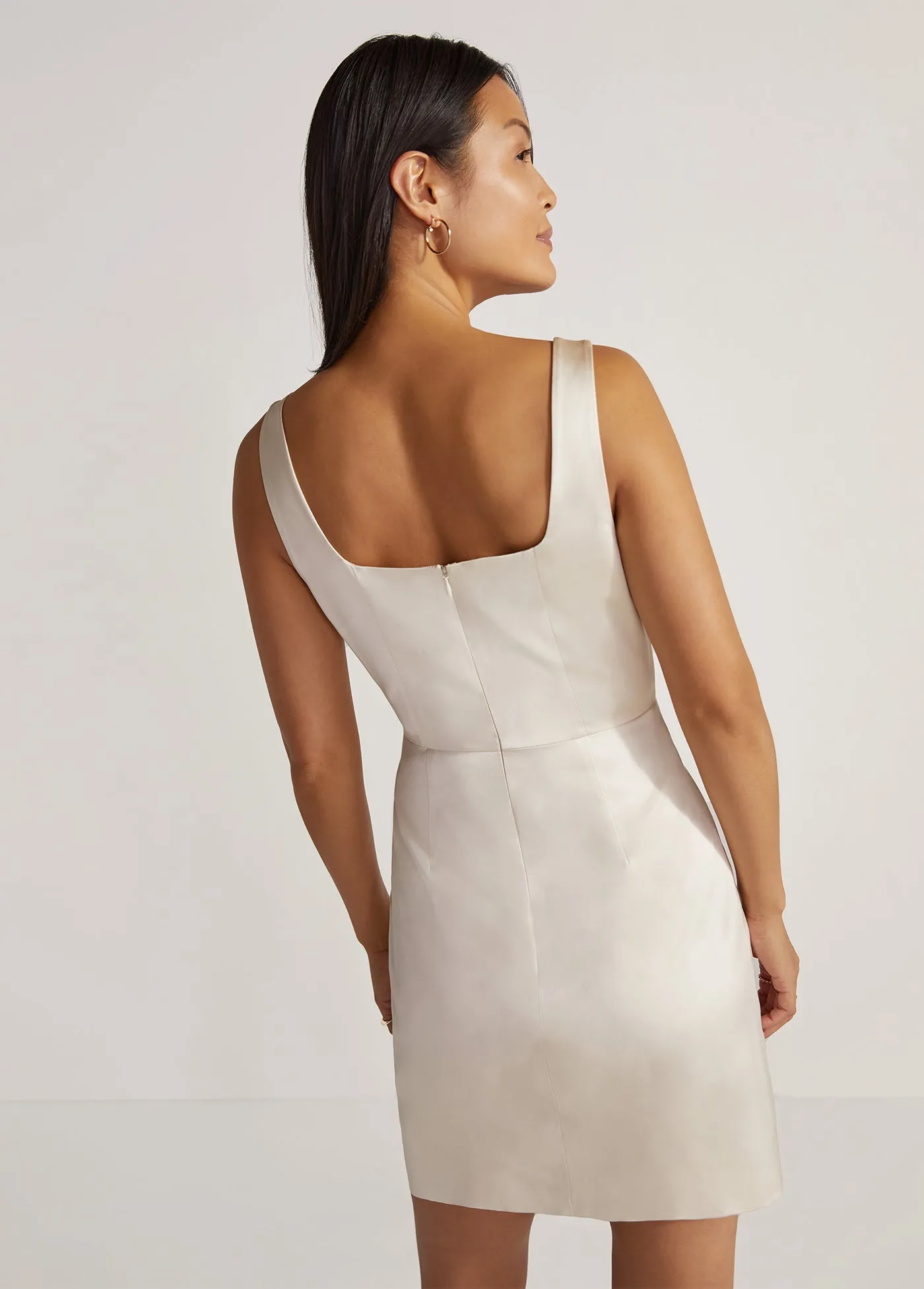 THE SATIN BREAK-UP DRESS sold by Favorite Daughter product image thumbnail 5