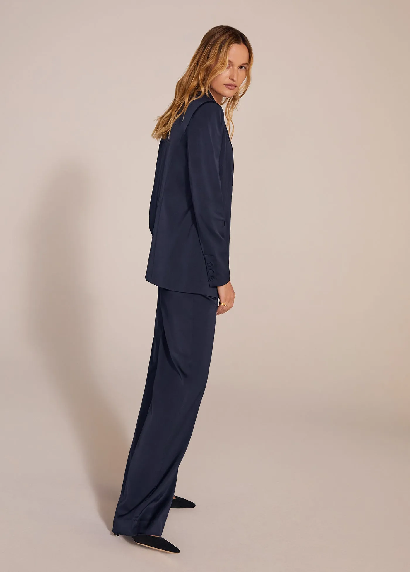 SATIN BLAZER (pre-order) sold by Favorite Daughter product image thumbnail 4