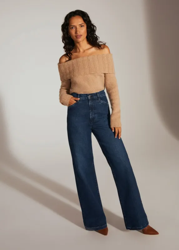 THE MISCHA SUPER HIGH RISE WIDE LEG sold by Favorite Daughter