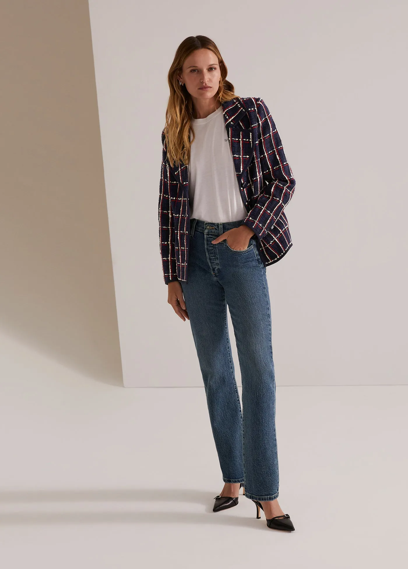 THE CLASSIC TWEED JACKET sold by Favorite Daughter product image thumbnail 3