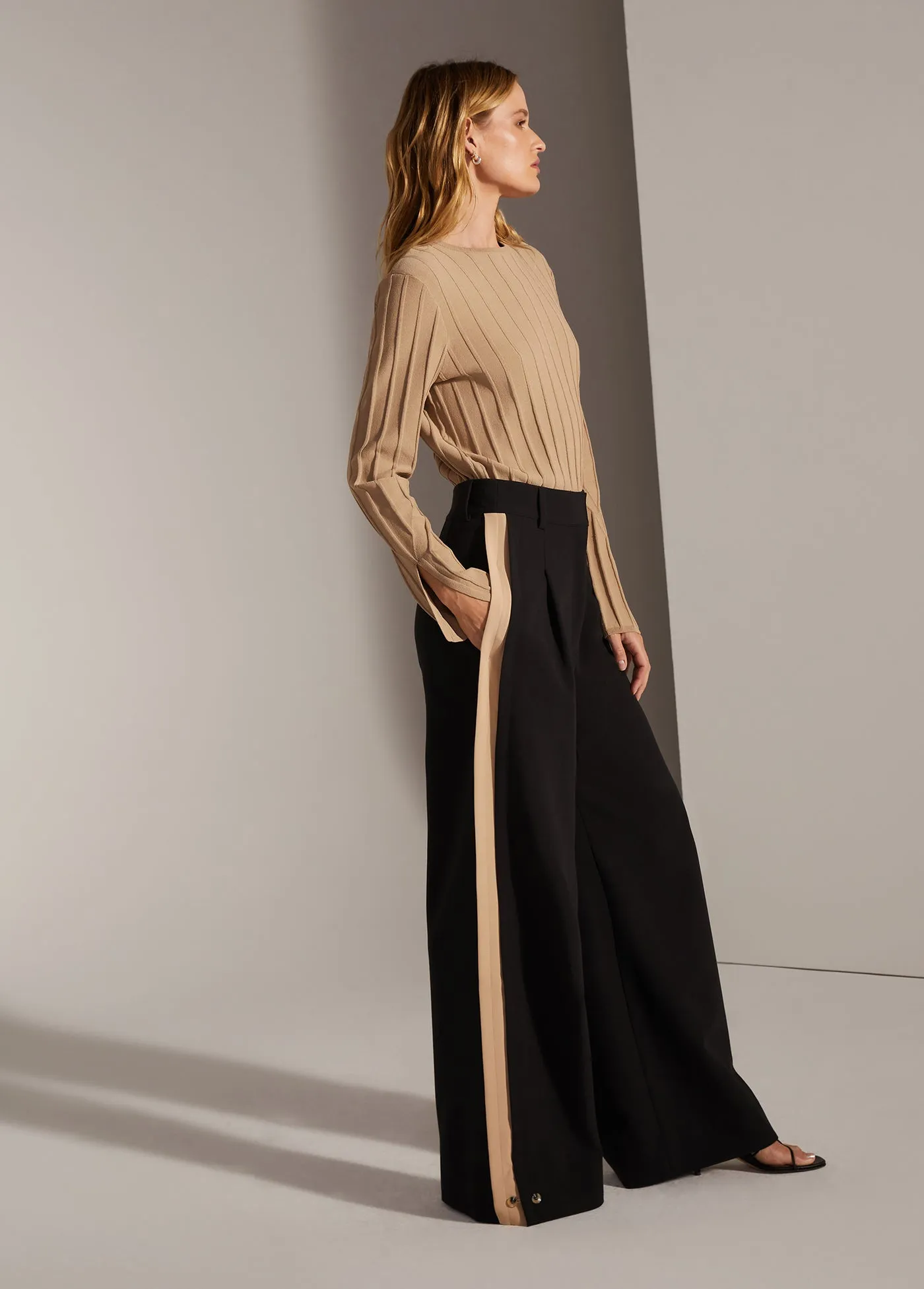 THE MARGARET WIDE LEG PANT sold by Favorite Daughter product image thumbnail 4
