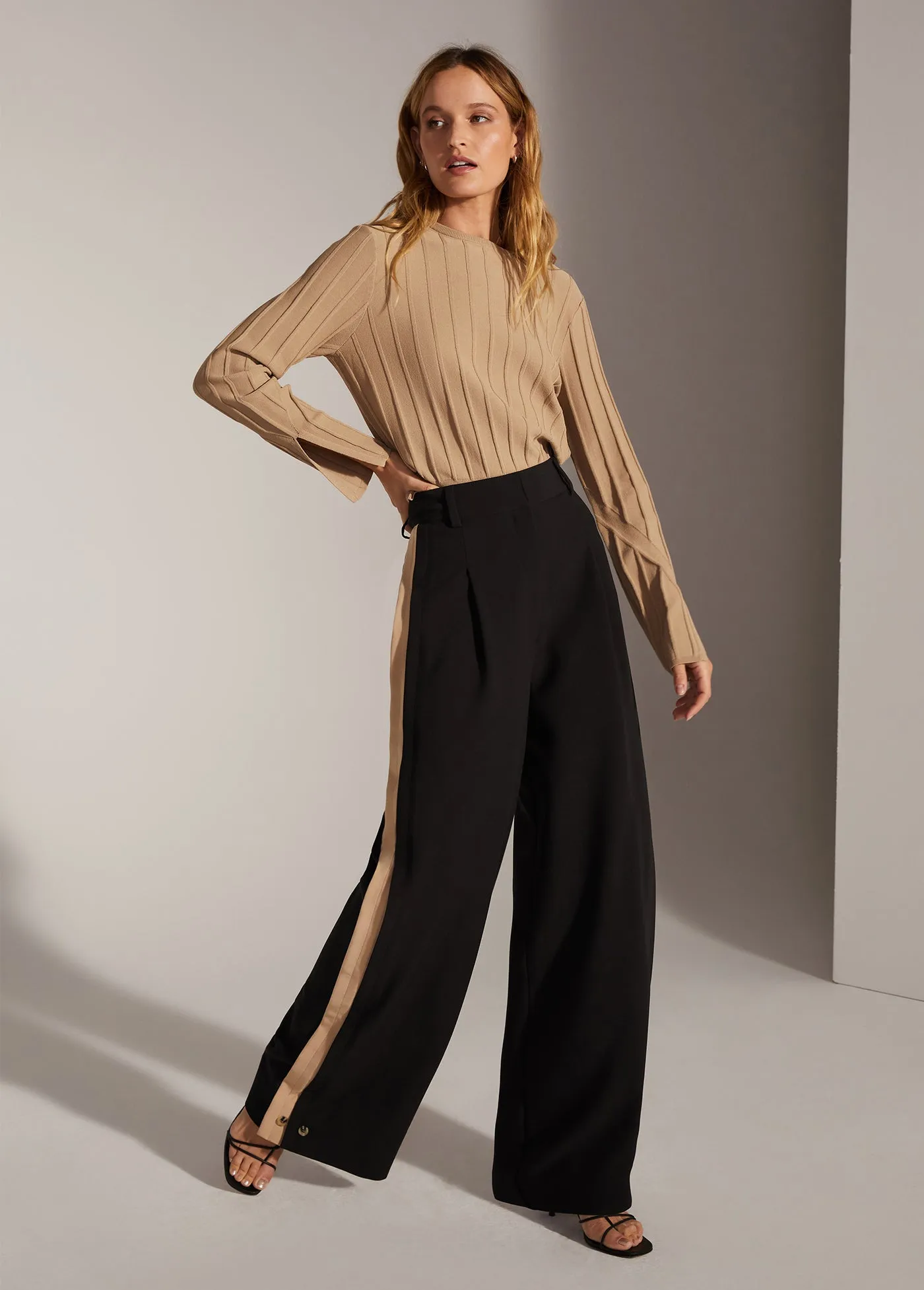 THE MARGARET WIDE LEG PANT sold by Favorite Daughter product image thumbnail 3
