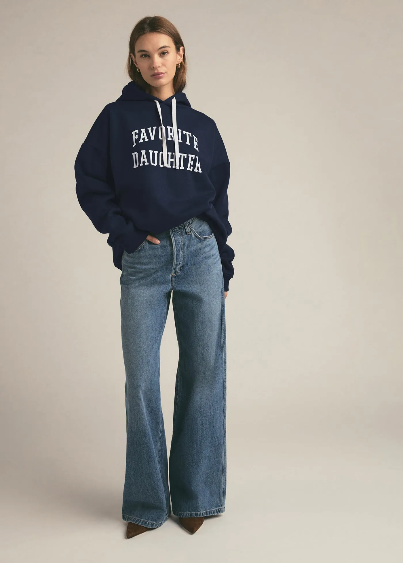 THE COLLEGIATE HOODIE sold by Favorite Daughter product image thumbnail 4