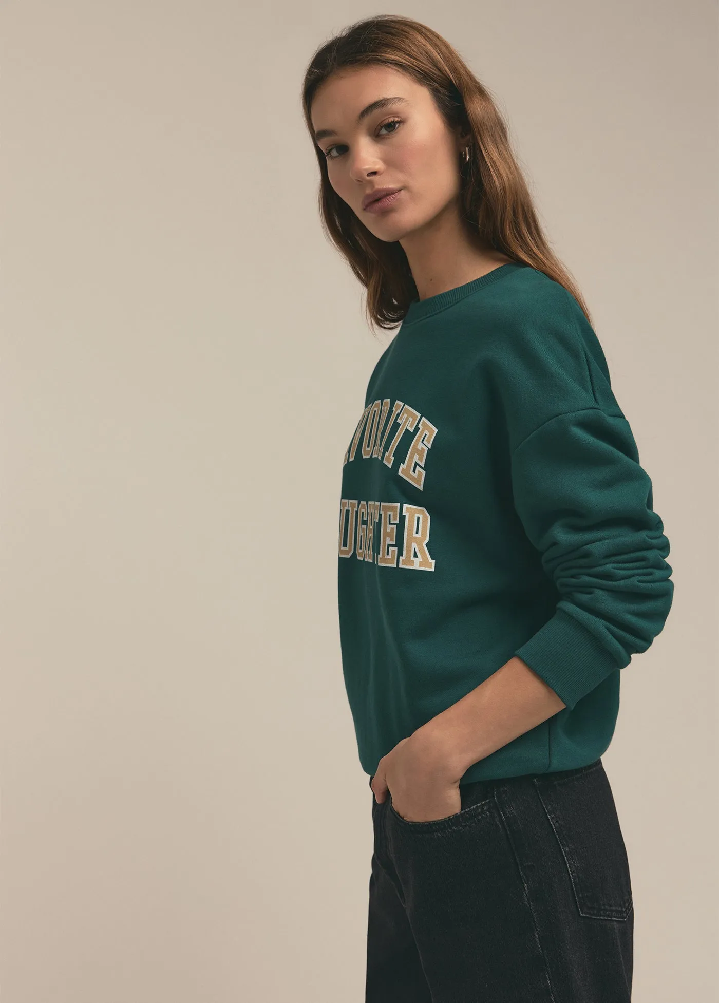 THE COLLEGIATE SWEATSHIRT sold by Favorite Daughter product image thumbnail 2