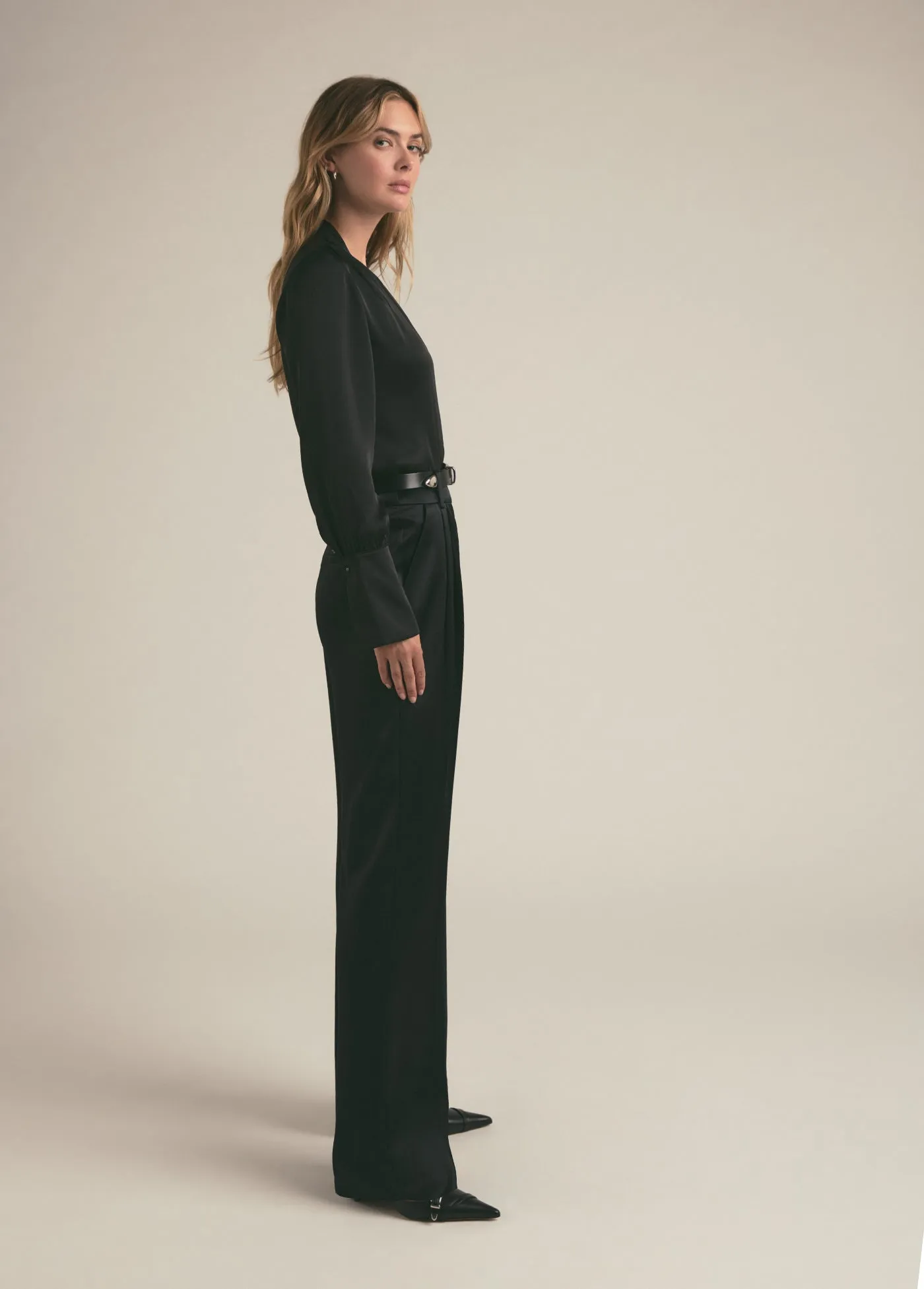 THE SATIN FAVORITE PANT sold by Favorite Daughter product image thumbnail 5