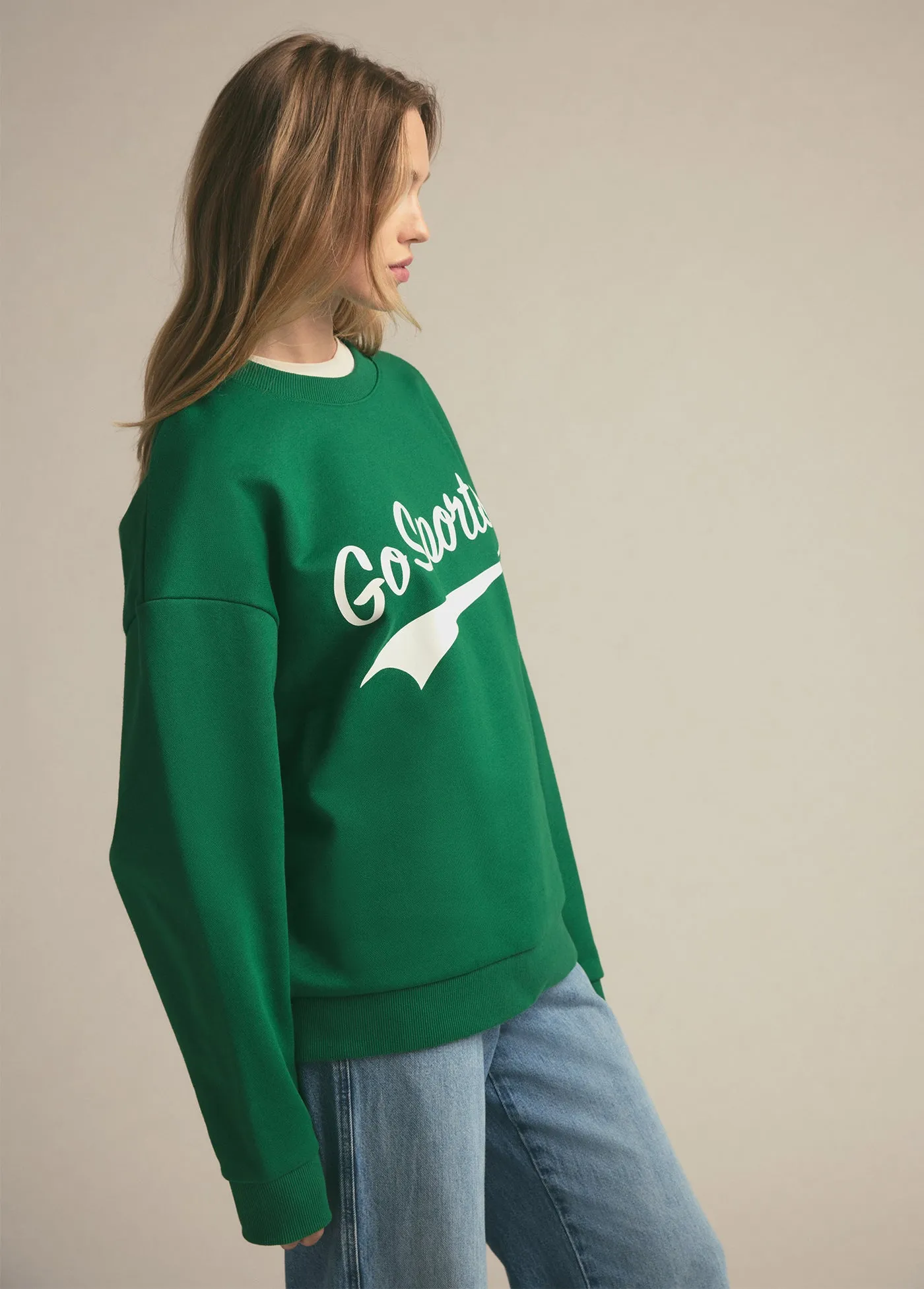 GO SPORTS SWEATSHIRT sold by Favorite Daughter product image thumbnail 2