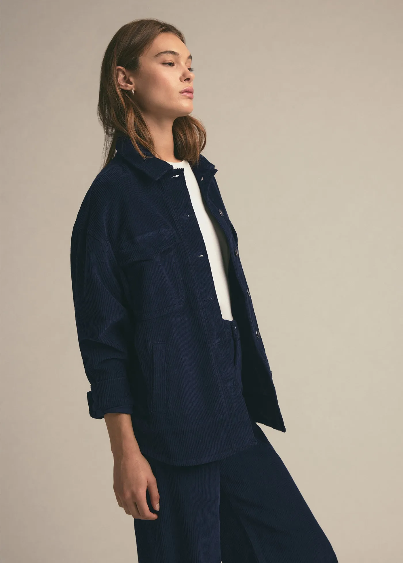 THE DAD CORD SHACKET sold by Favorite Daughter product image thumbnail 3