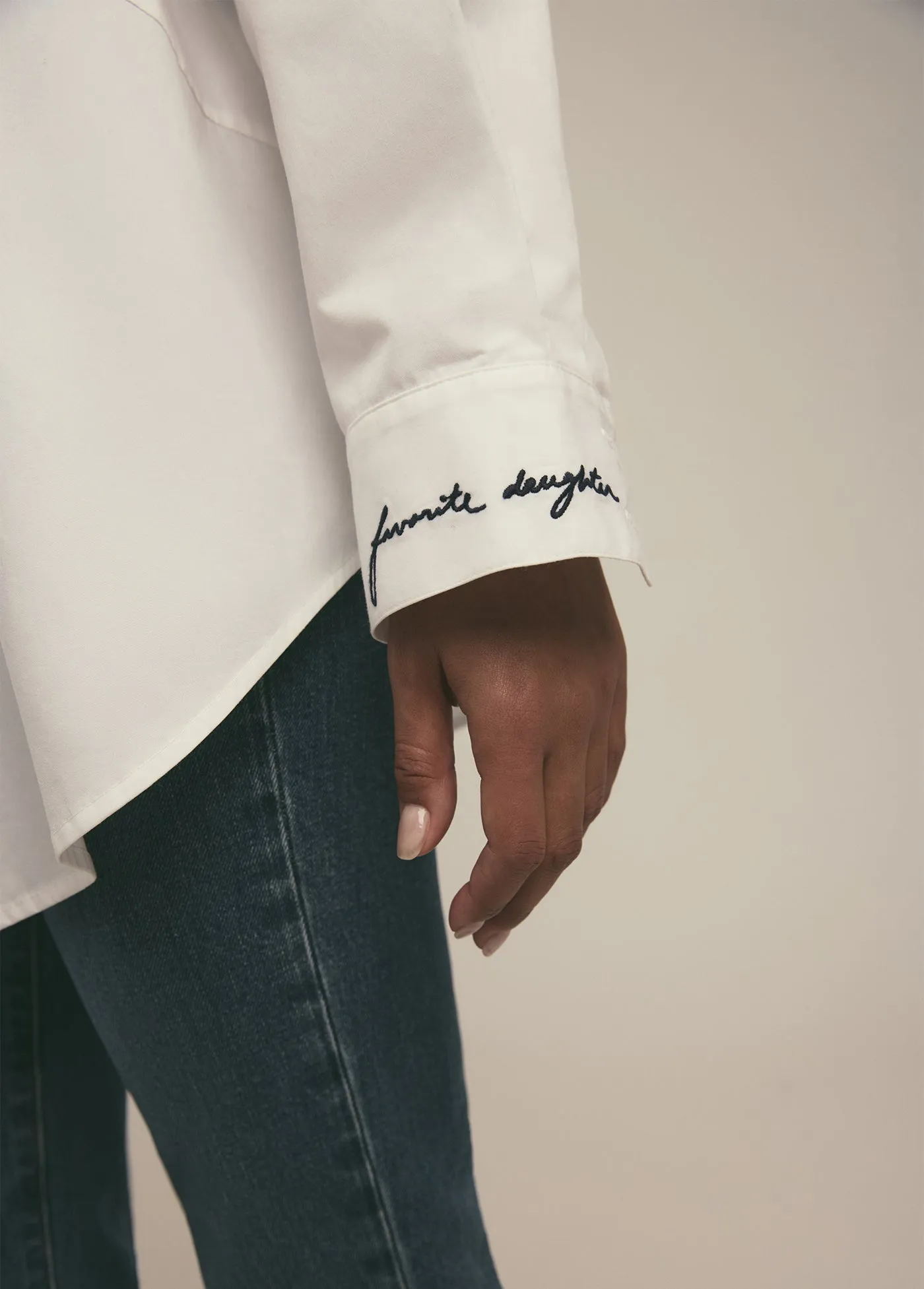 THE ZIP IT SHIRT sold by Favorite Daughter product image thumbnail 4