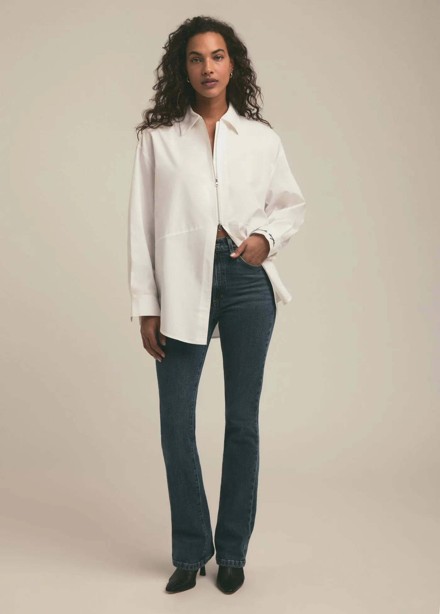 THE ZIP IT SHIRT sold by Favorite Daughter product image thumbnail 5