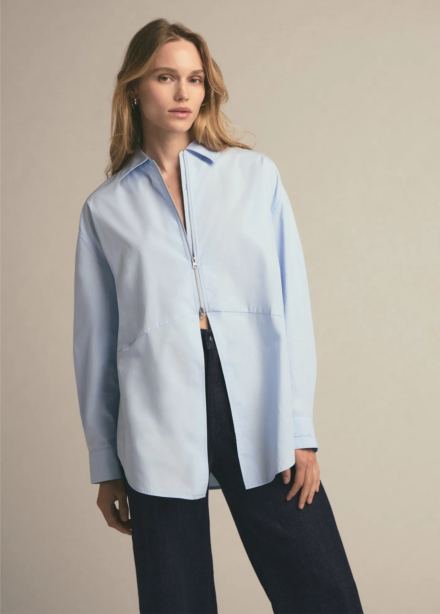 THE ZIP IT SHIRT sold by Favorite Daughter product image thumbnail 2