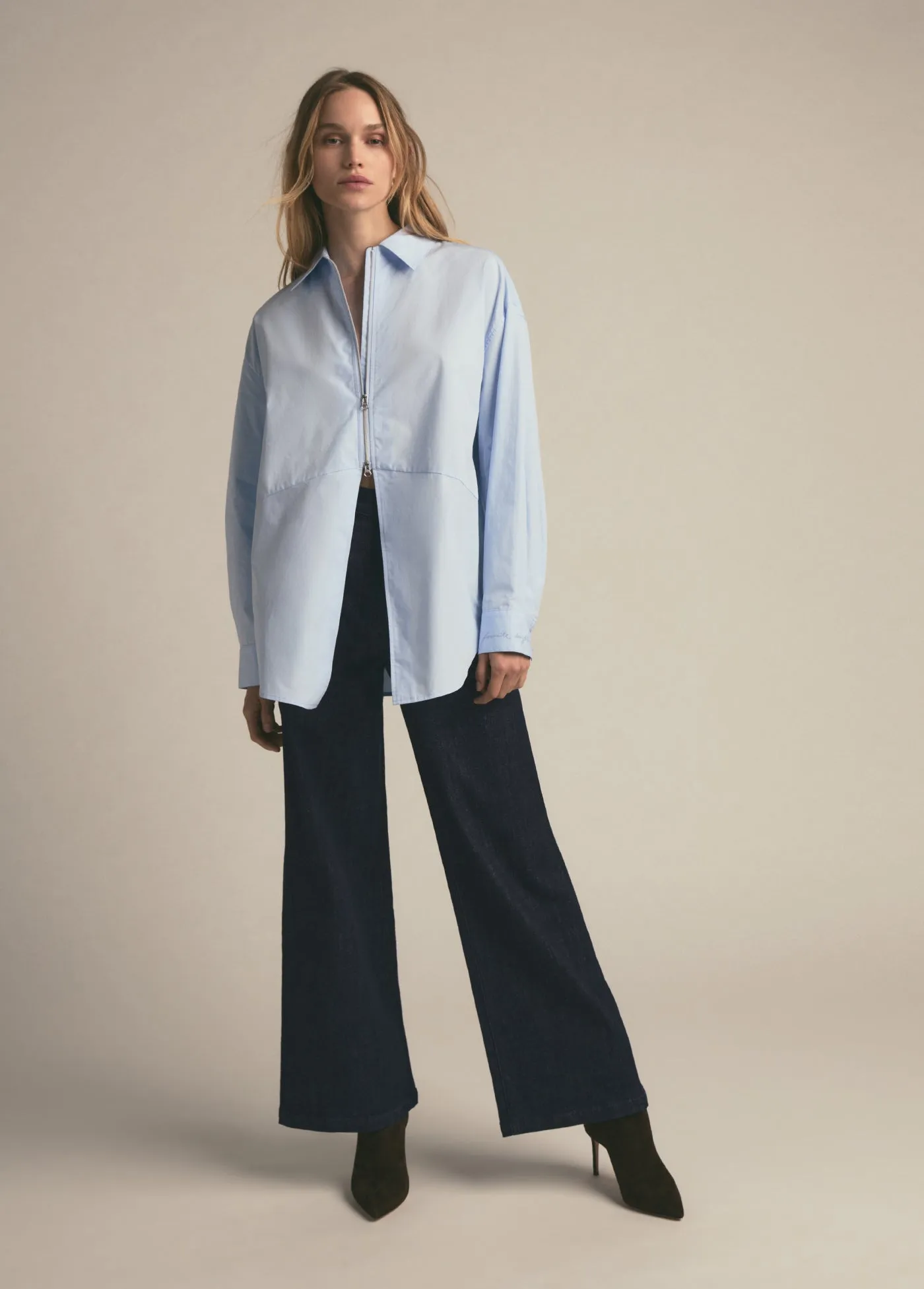 THE ZIP IT SHIRT sold by Favorite Daughter product image thumbnail 3