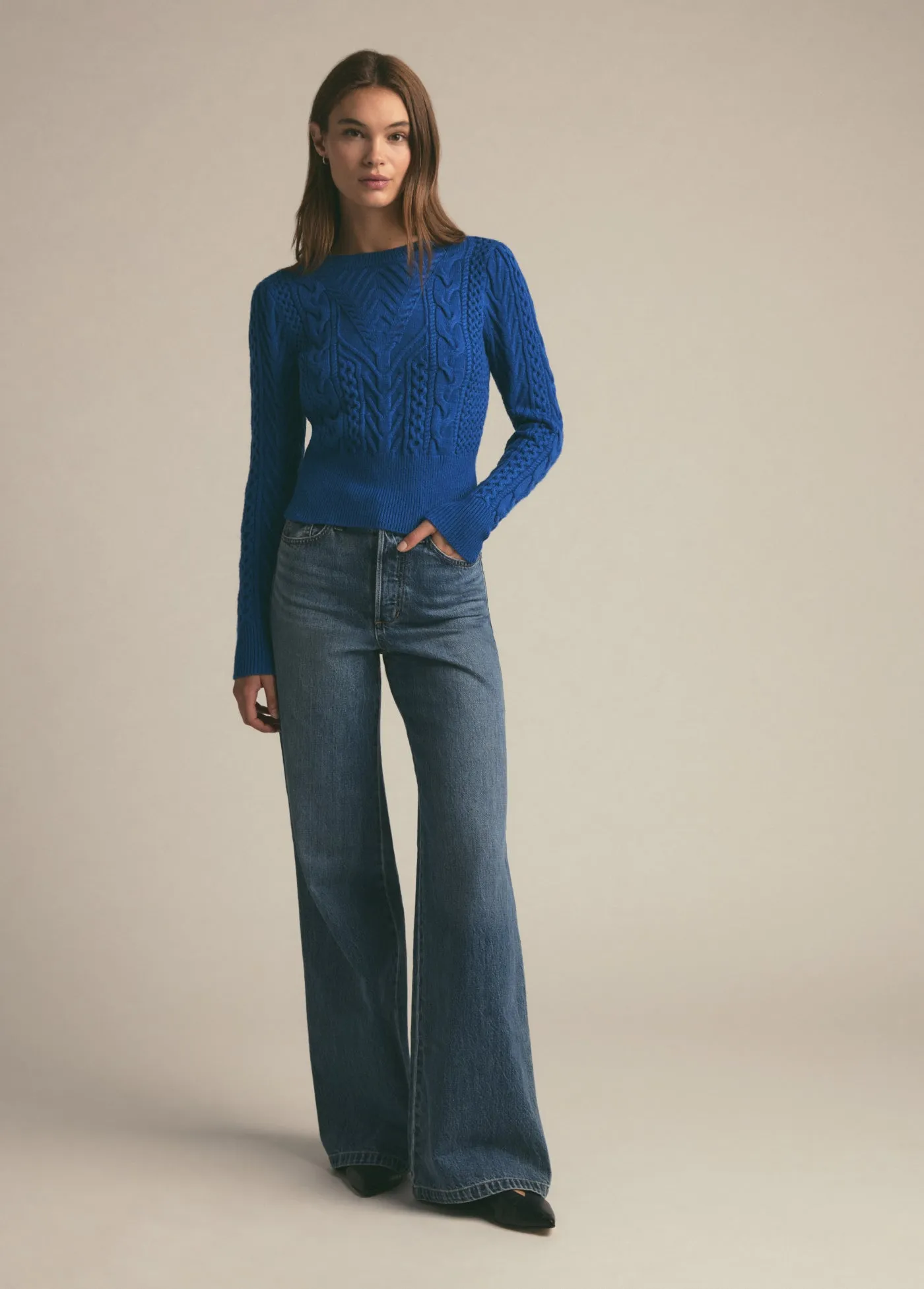 THE ESTHER CREWNECK SWEATER sold by Favorite Daughter