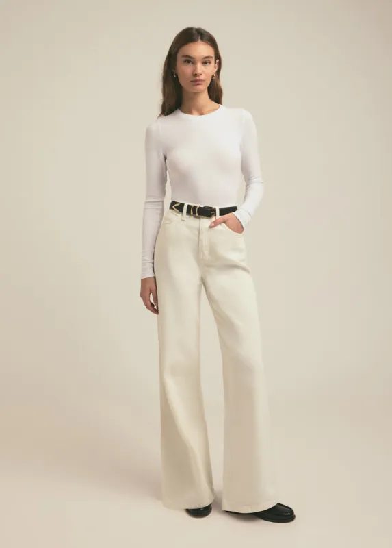 THE MASHA SUPER HIGH RISE WIDE LEG sold by Favorite Daughter