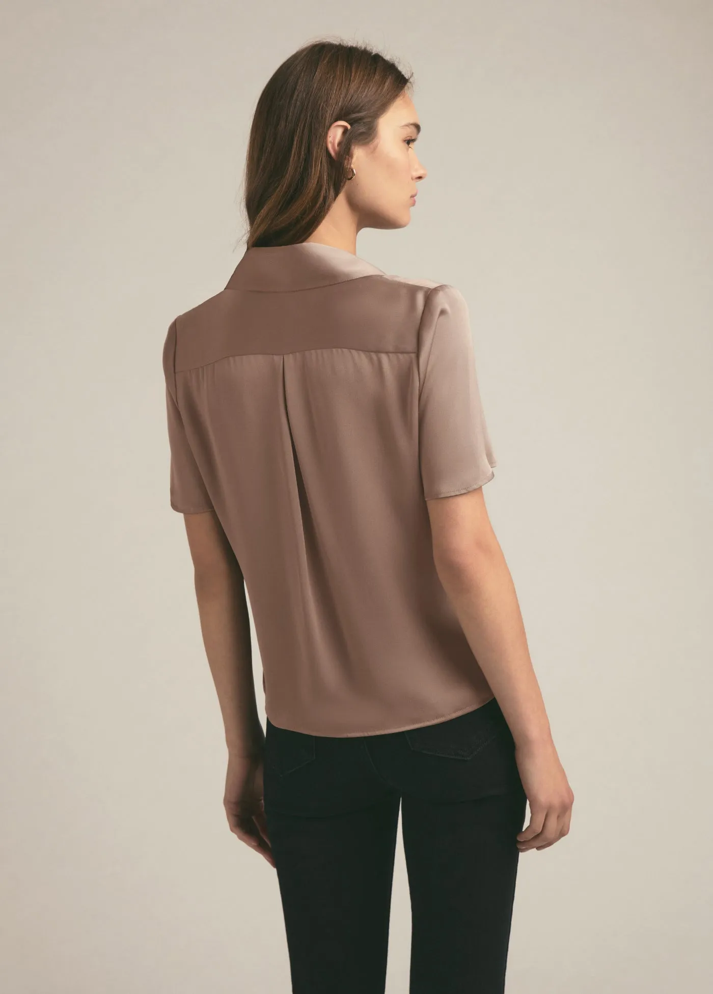 THE TAKE ME SERIOUSLY SHORT SLEEVE TOP sold by Favorite Daughter product image thumbnail 5