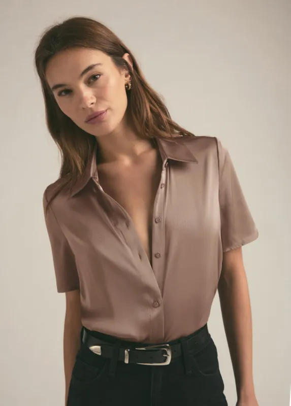 THE TAKE ME SERIOUSLY SHORT SLEEVE TOP sold by Favorite Daughter