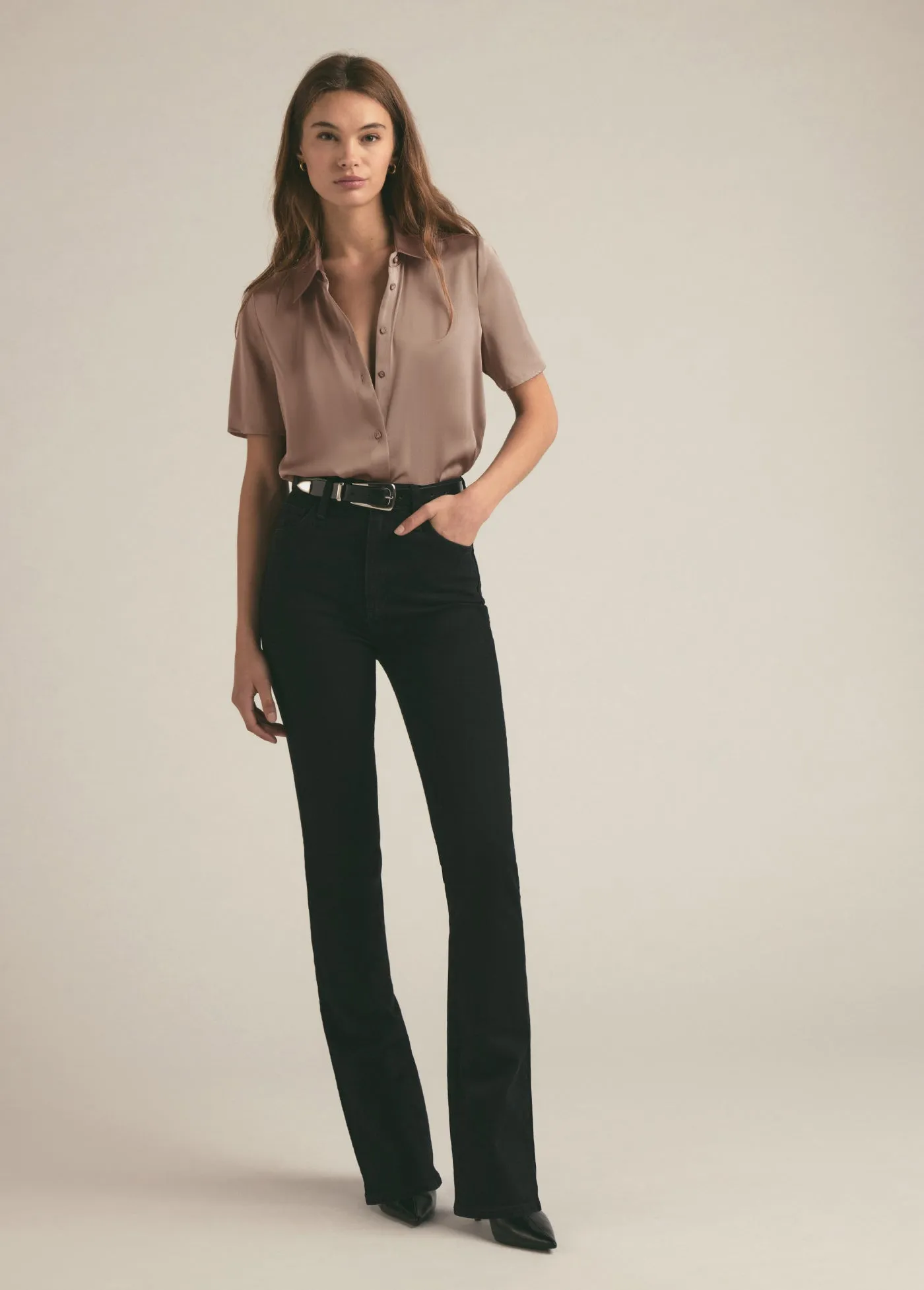 THE TAKE ME SERIOUSLY SHORT SLEEVE TOP sold by Favorite Daughter product image thumbnail 2