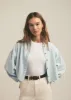THE CROP EX-BOYFRIEND SHIRT sold by Favorite Daughter